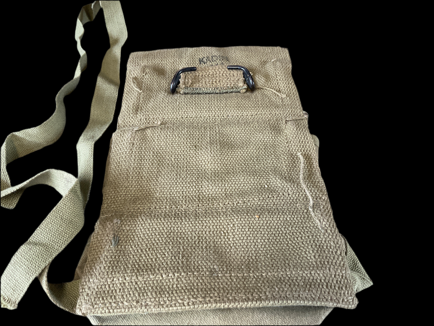 WWII US Three Packet Grenade Pouch