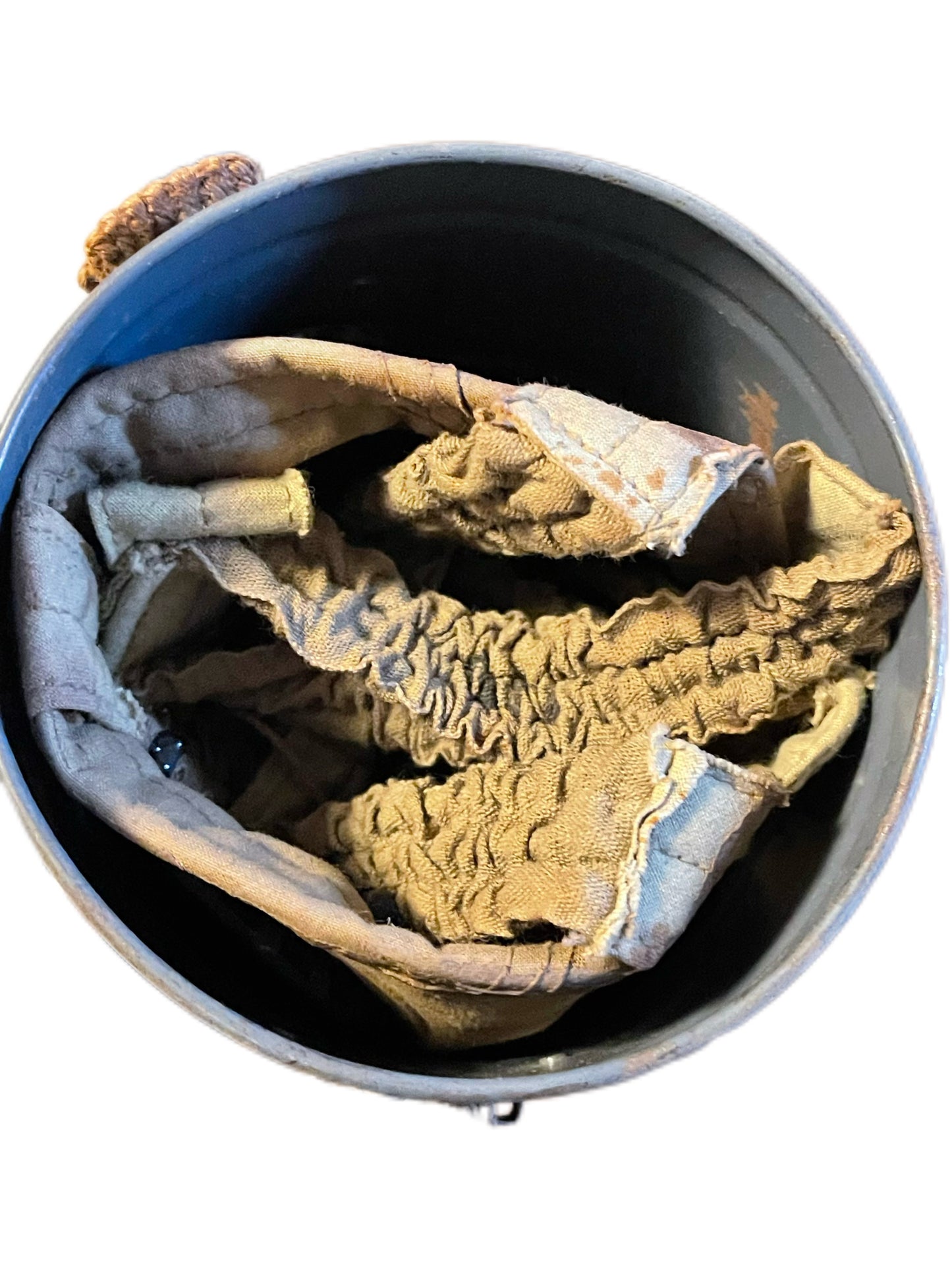 1938 French TC-38 Gas Mask with Original Canister