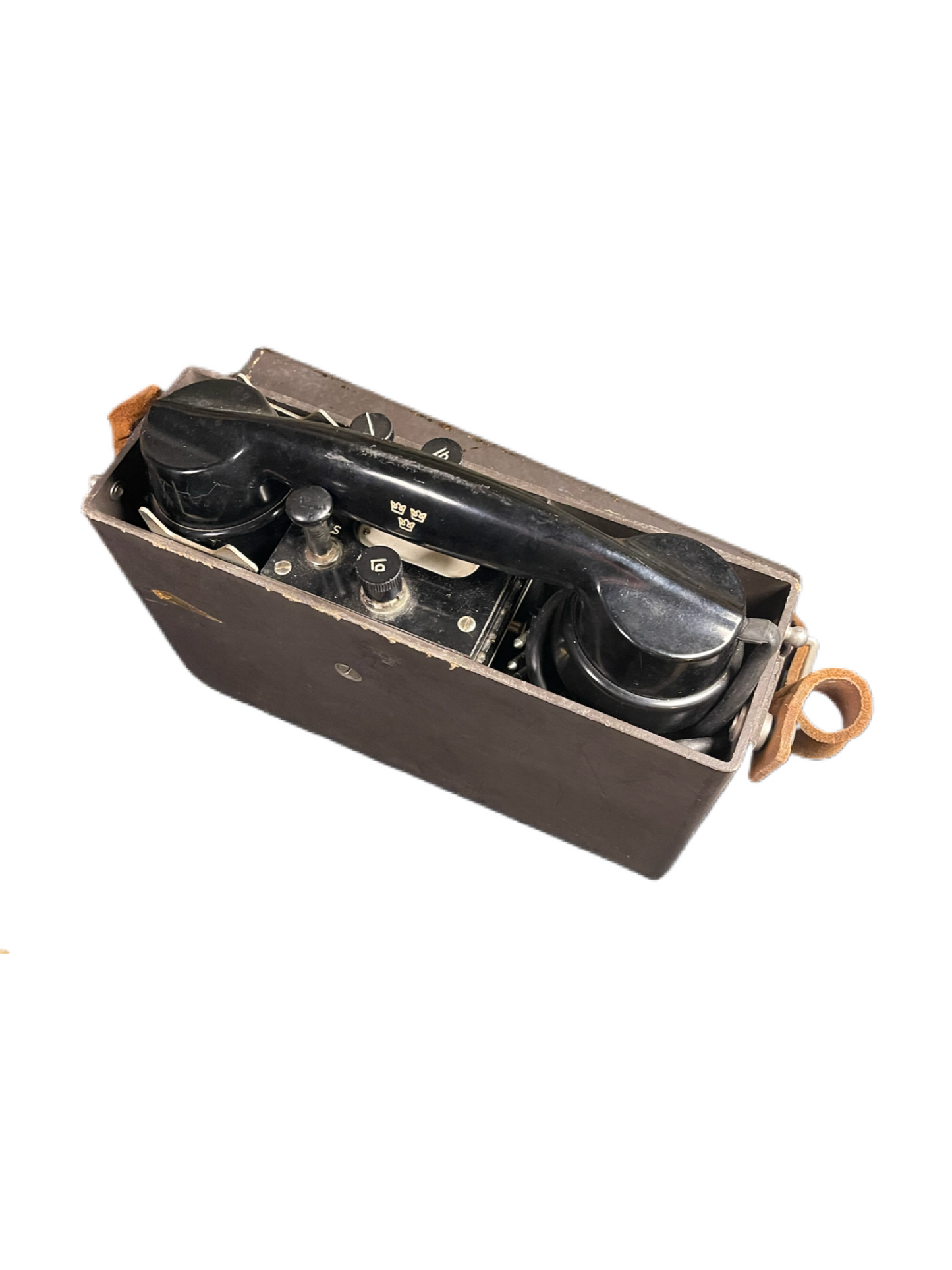 Swedish Military Field Telephone Tfn m/37 – WWII Era