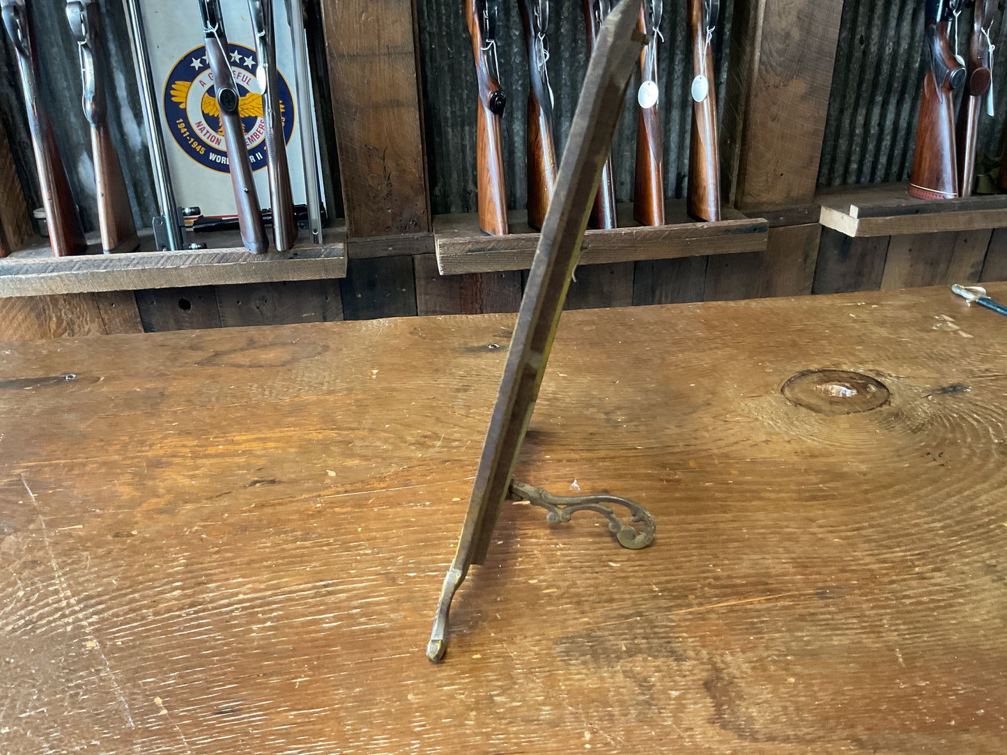 WWI BRASS Picture Frame
