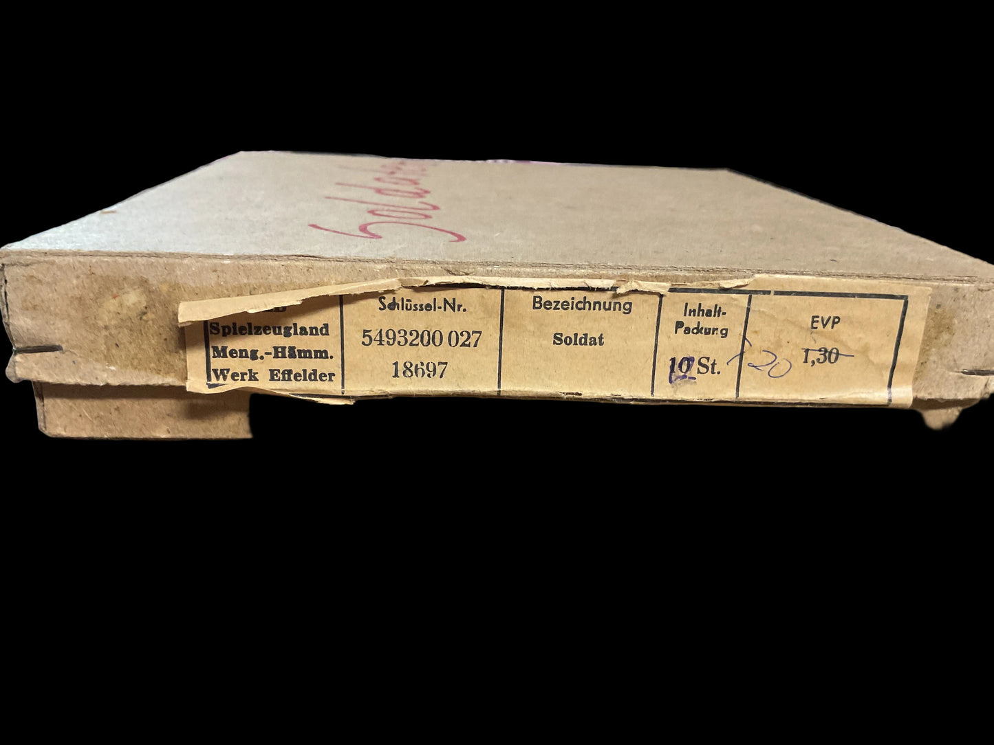 East German (DDR) Toy Soldiers in Original Box-VEB Spielzeugland