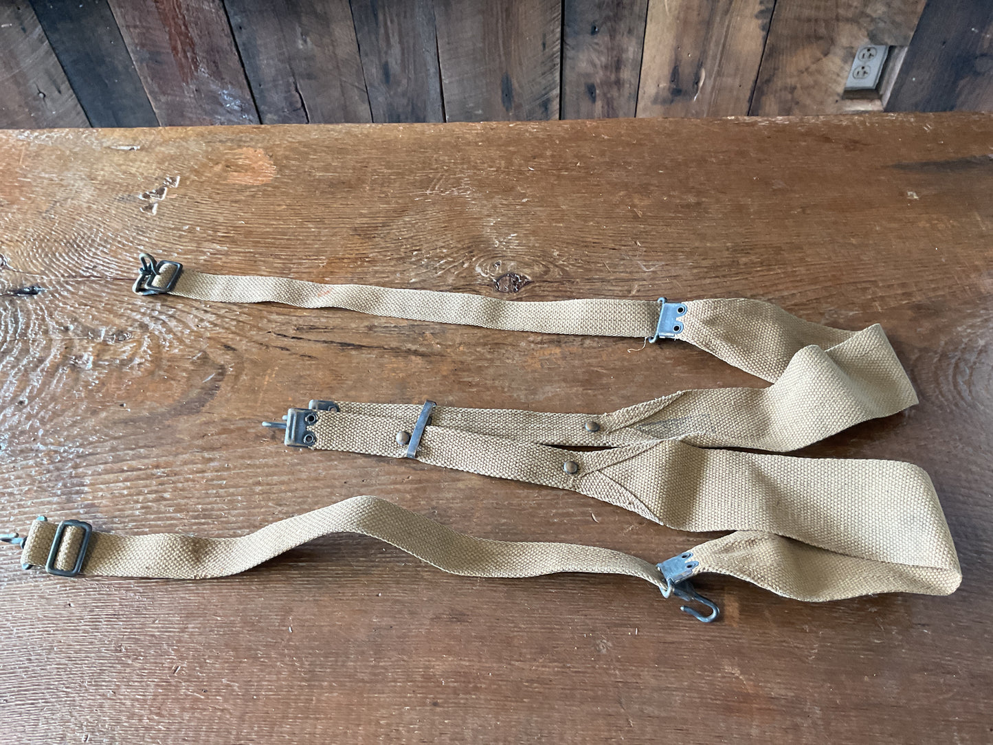 WWI M1907 Suspenders
