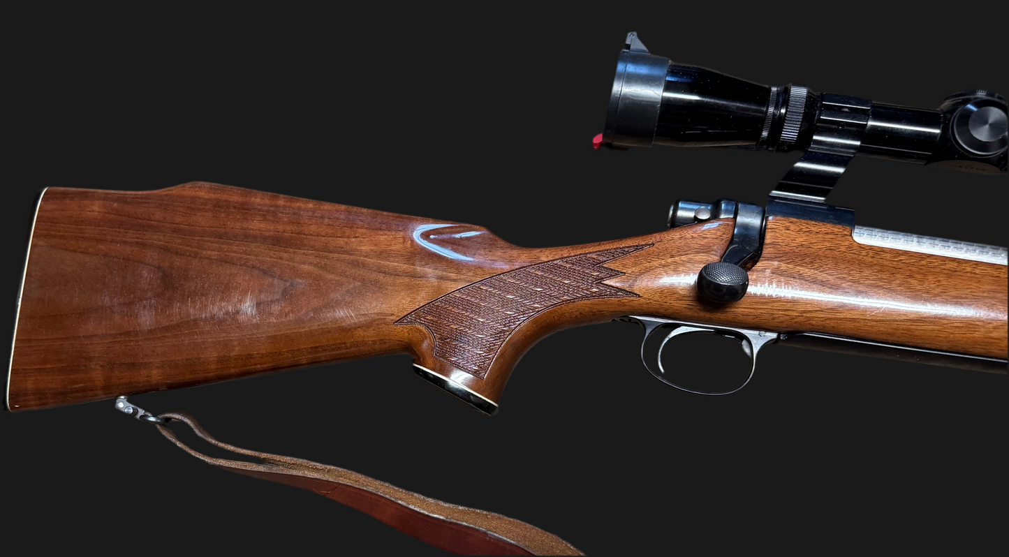 Remington 700 BDL 25-06 Enhanced Checkered Hi-Gloss Stock w Leupold
