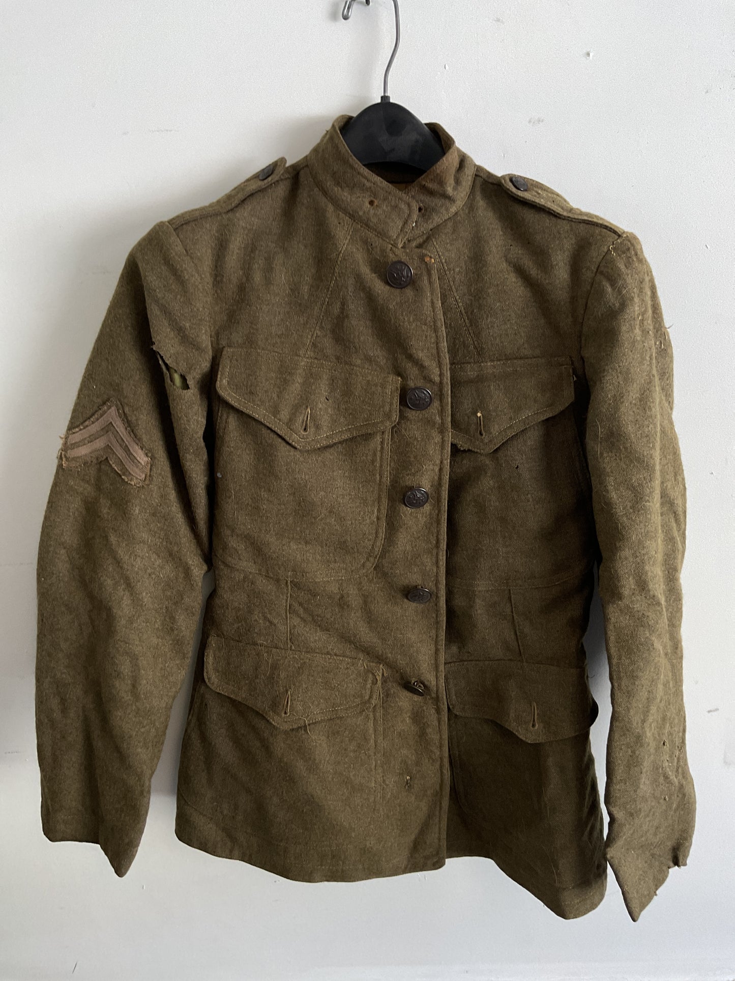 WWI U.S. Army Service Dress Jacket – Sergeant