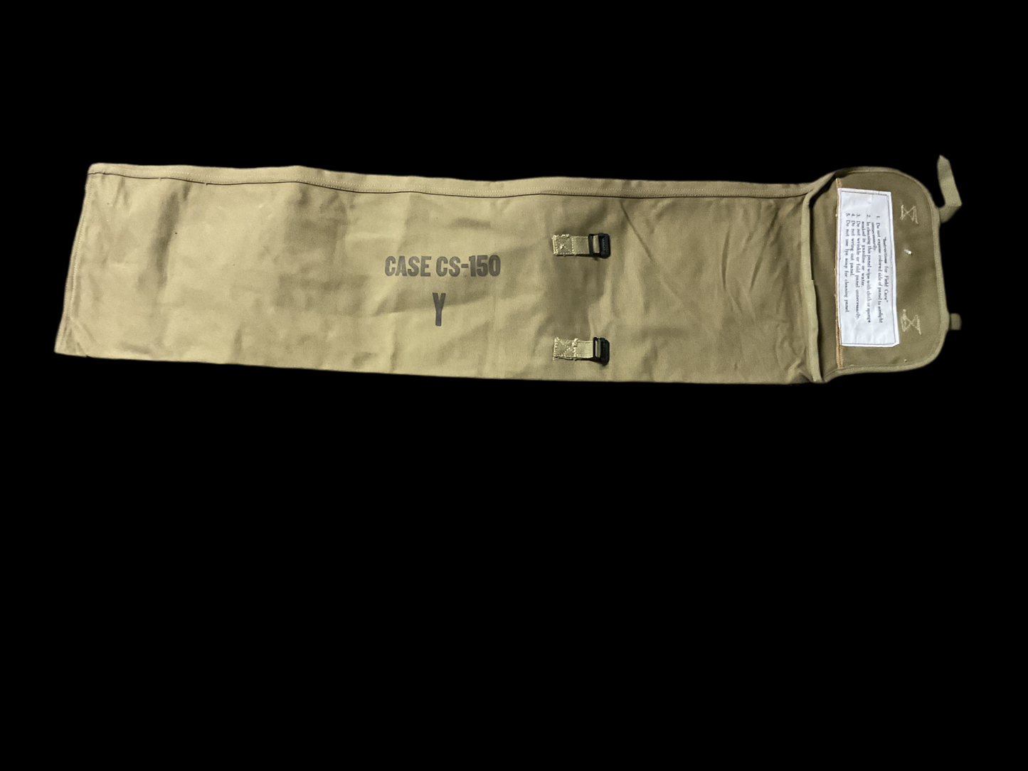 WWII Original Optical Signal Paratrooper Case. CS-150