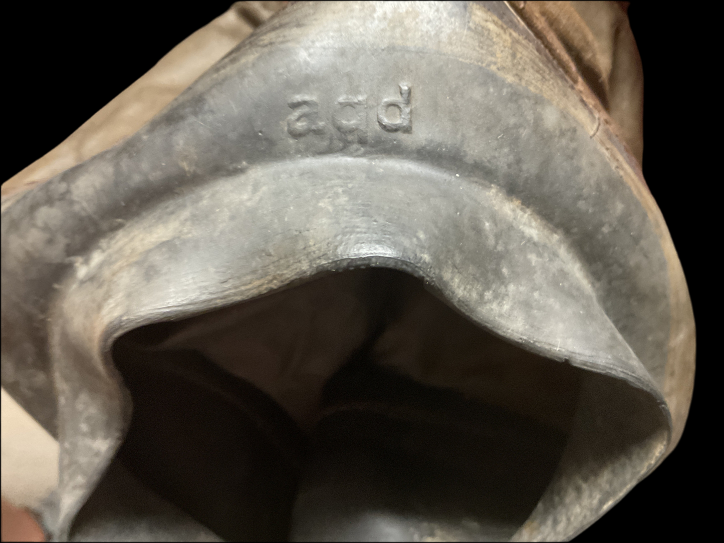 WWII German Horse/Mule Gas Mask, Leggings, & Hoof Covers