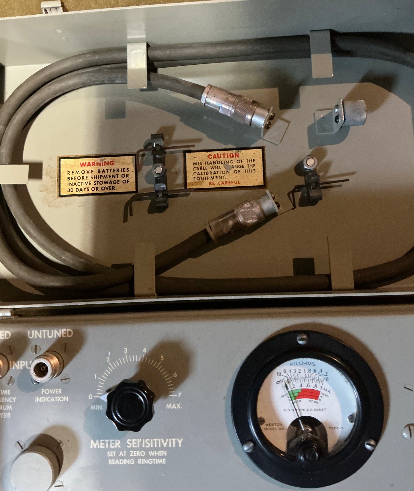 U.S. Navy TS-311B/UP Echo Box