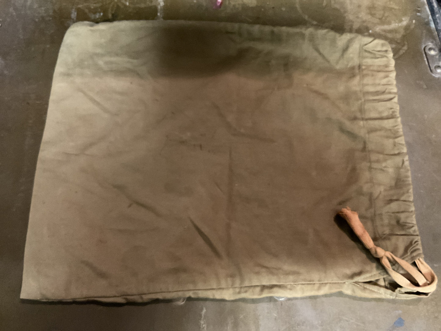 WWII Red Cross Drawstring Bag