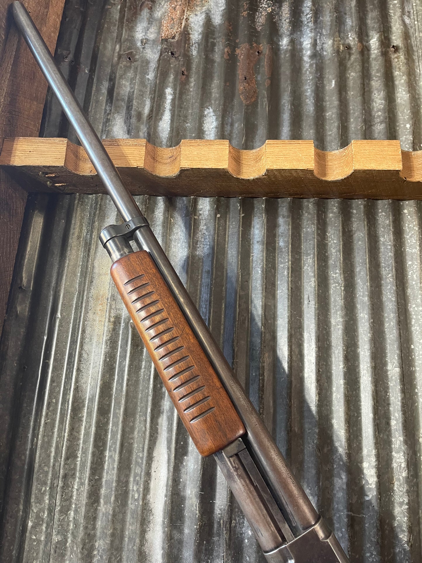 J.C. Higgins Model 20 Pump Shotgun – 12 Gauge