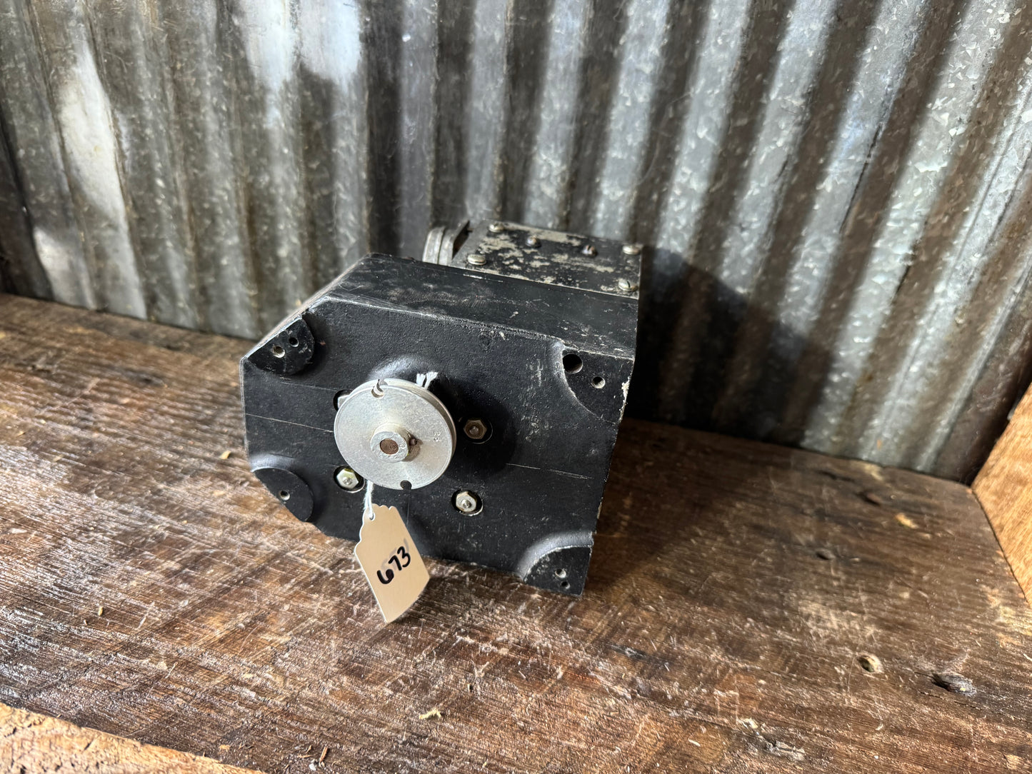 WWII U.S. Army Signal Corps MX-94/APG-5 Servo Geared Motor Unit – Galvin Manufacturing (Motorola)
