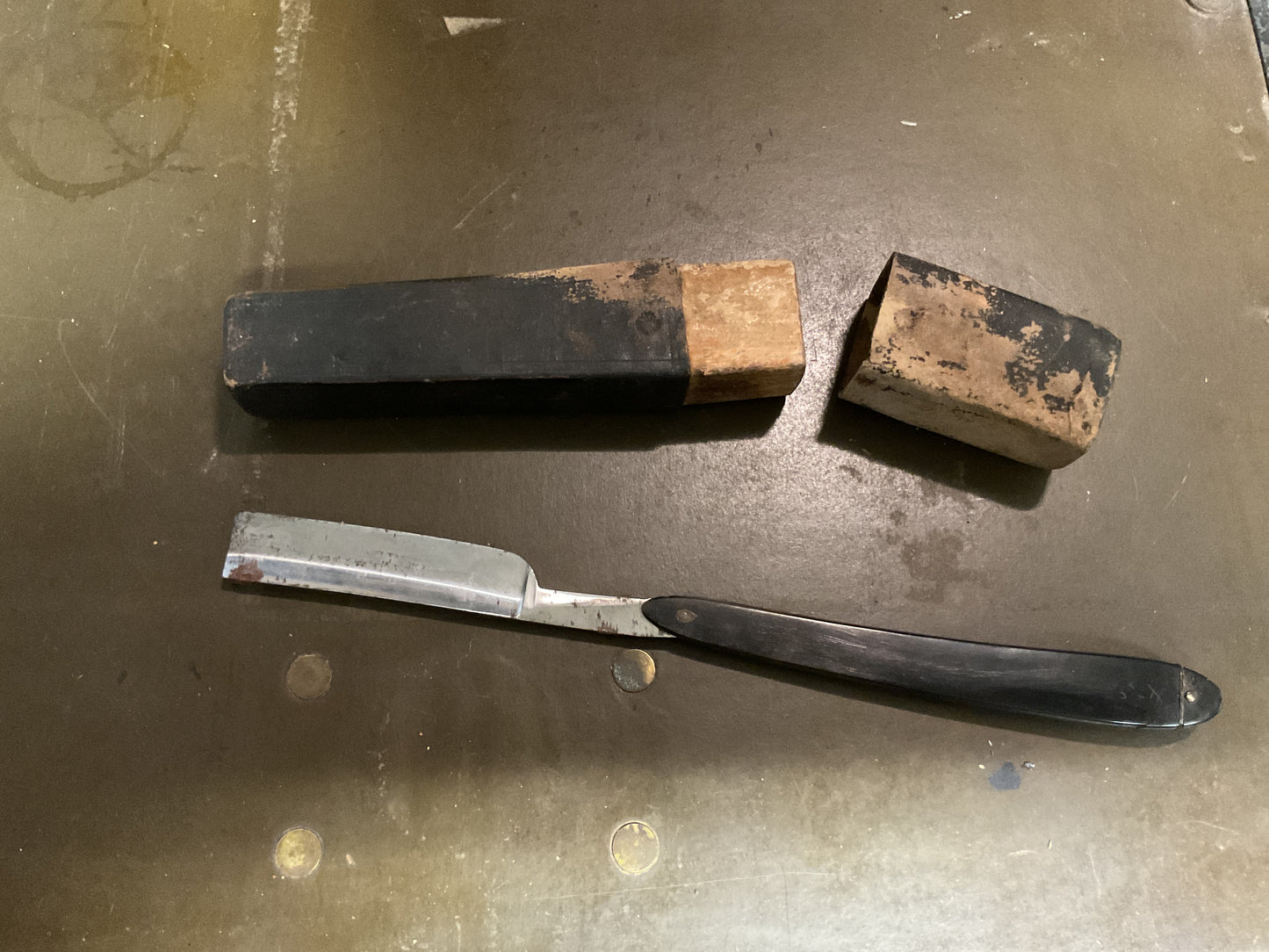 WWII Barber Straight Razor