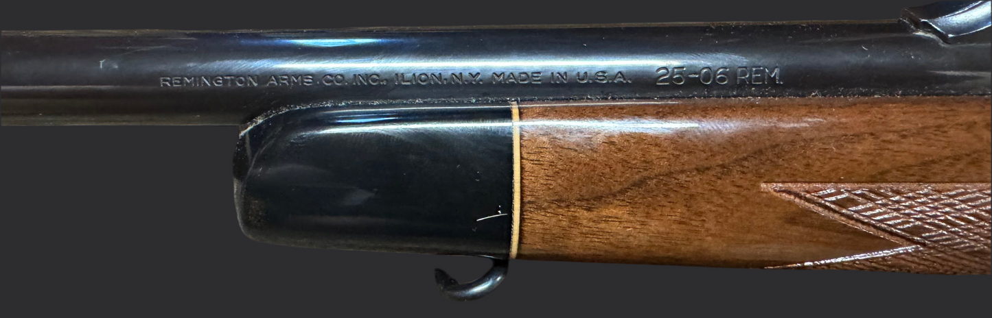 Remington 700 BDL 25-06 Enhanced Checkered Hi-Gloss Stock w Leupold