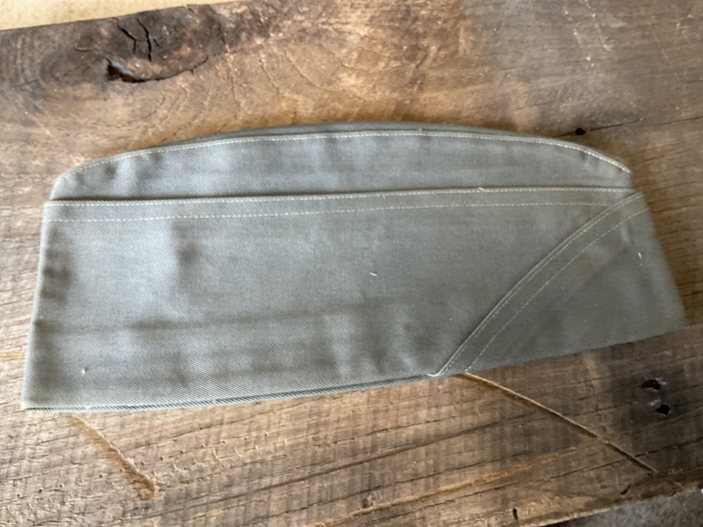 WWII Officers Garrison Cap (named)