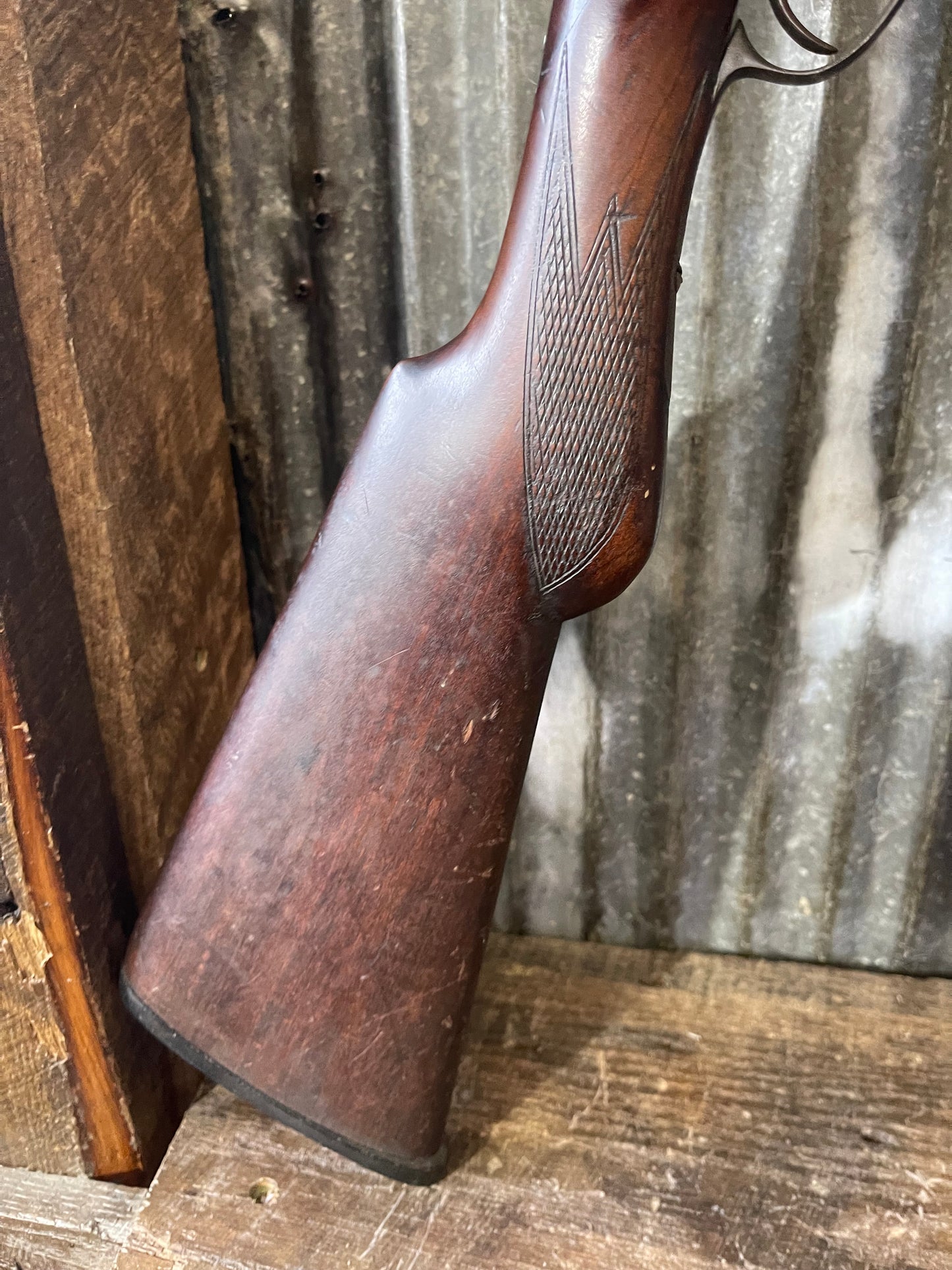 American Gun Company Side-by-Side 12 Gauge Hammer Shotgun
