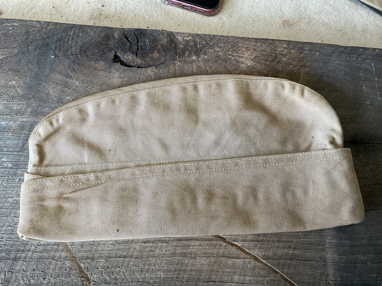 WWII Garrison Cap (named)