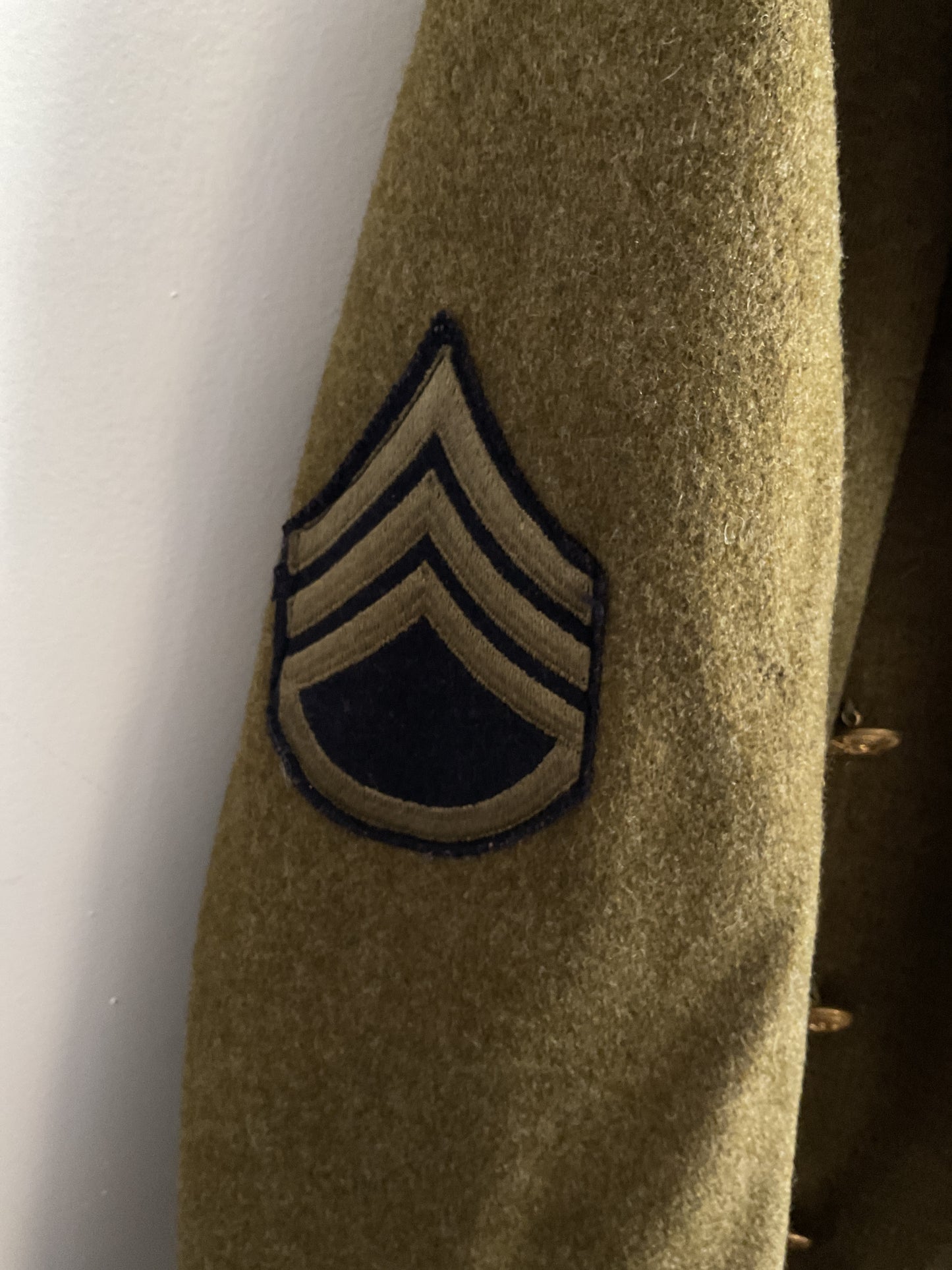 WWII 98th Infantry Division Army Overcoat