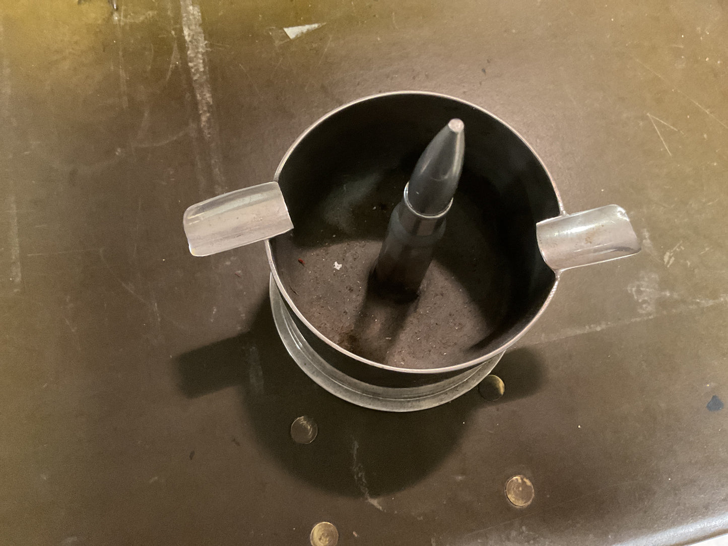 Brass Trench Art Ash Tray
