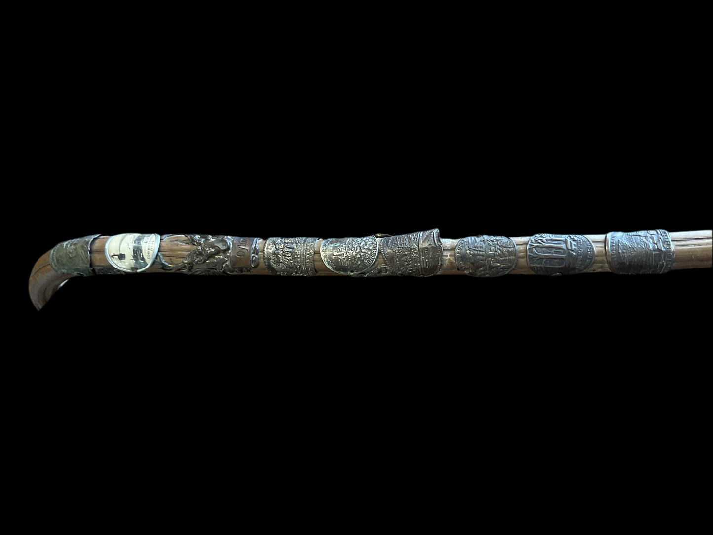 German Decorated Walking Stick (Cane)
