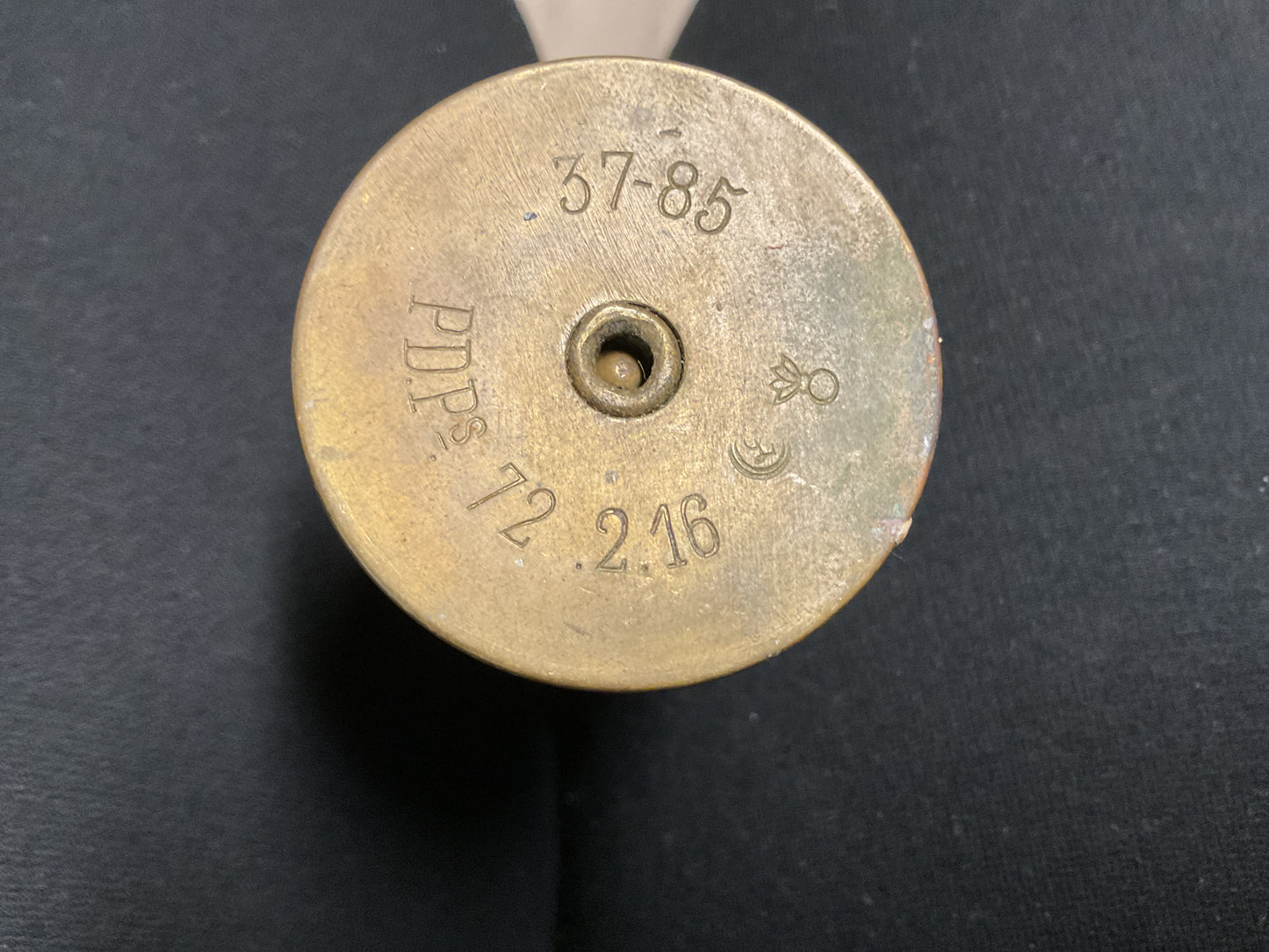 US WWII-era 37mm Projectile w/ casing