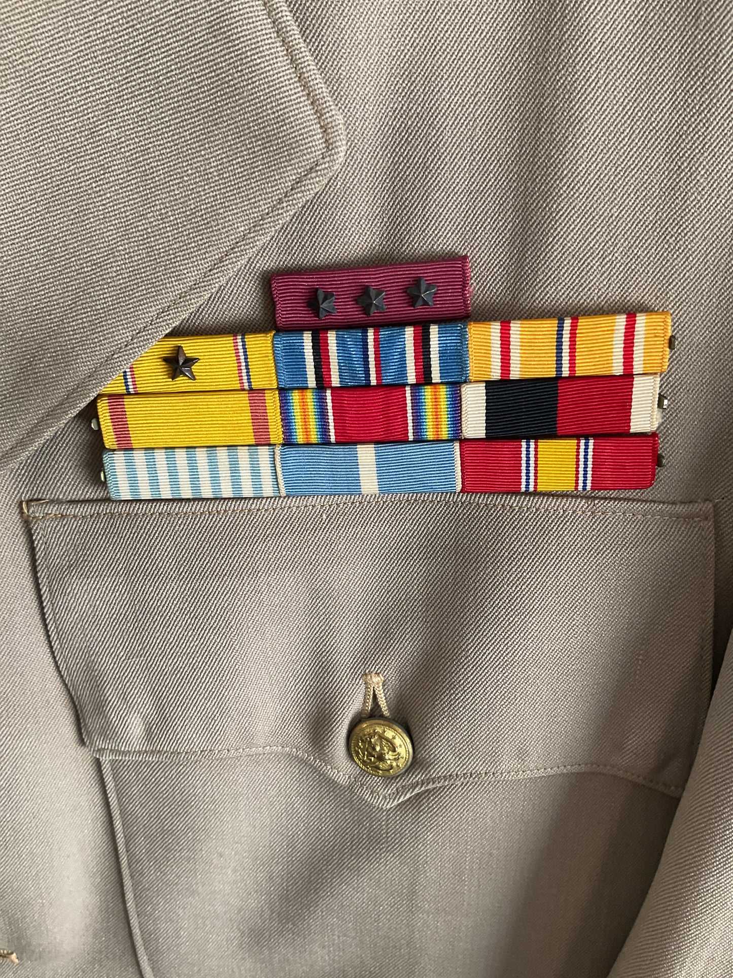 Korean War Era U.S. Army Quartermaster Corps Service Dress Jacket – Sergeant First Class
