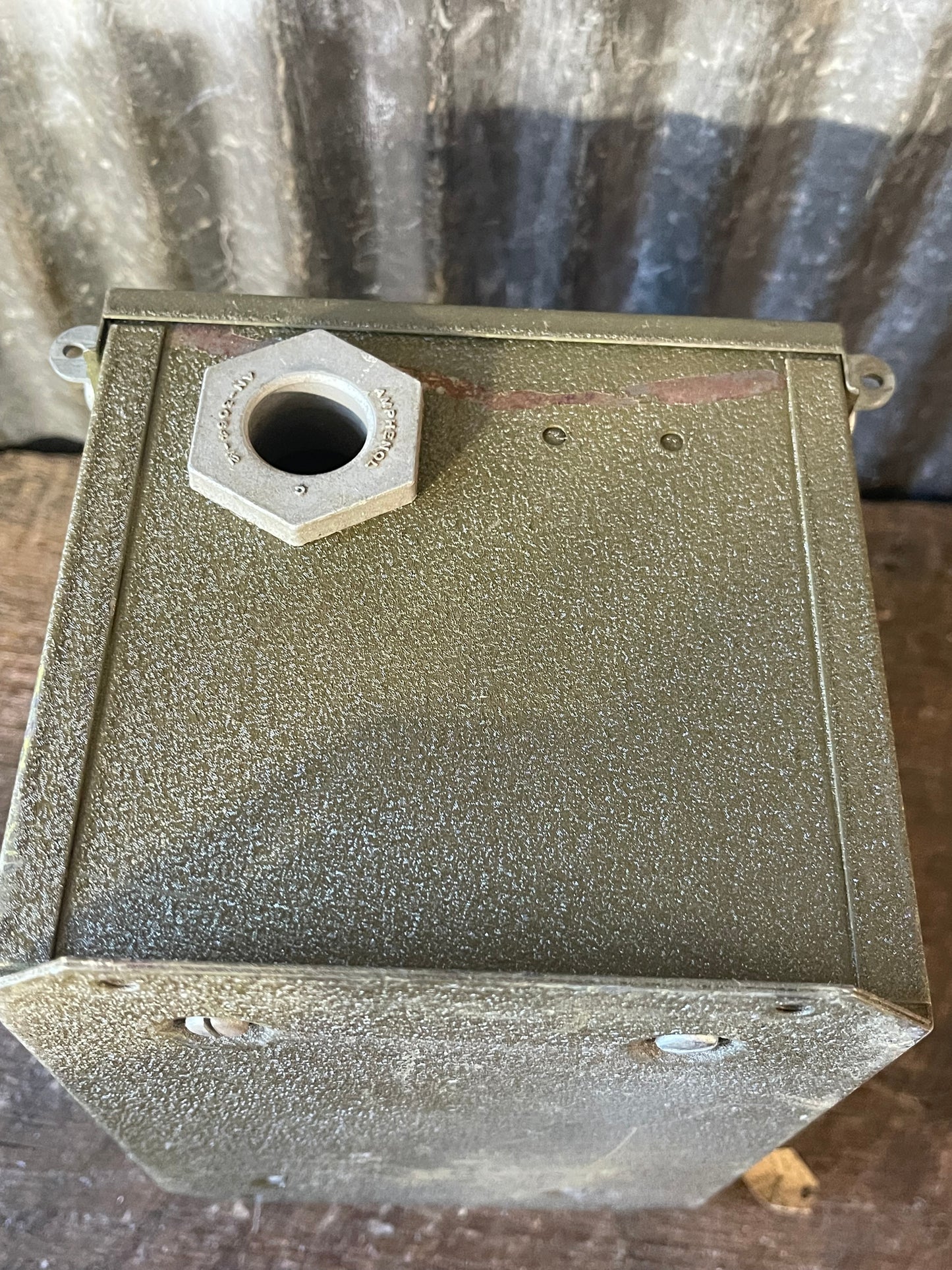 WWII U.S. Navy Condenser Box Type A – Kellogg Switchboard & Supply Co. – Aircraft Radar Component