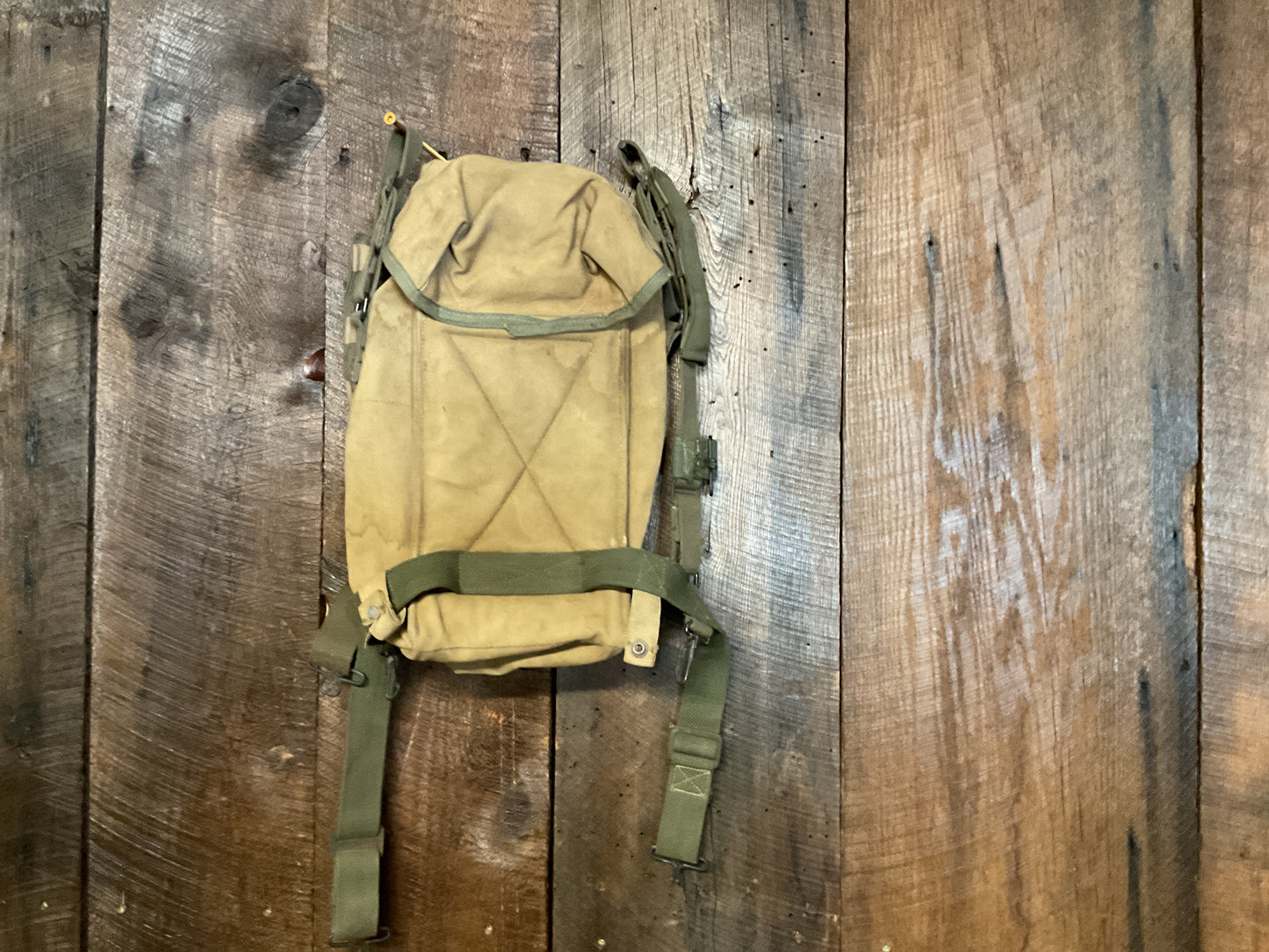 WWII US Army Mine Detector Padded Canvas Bag with Straps