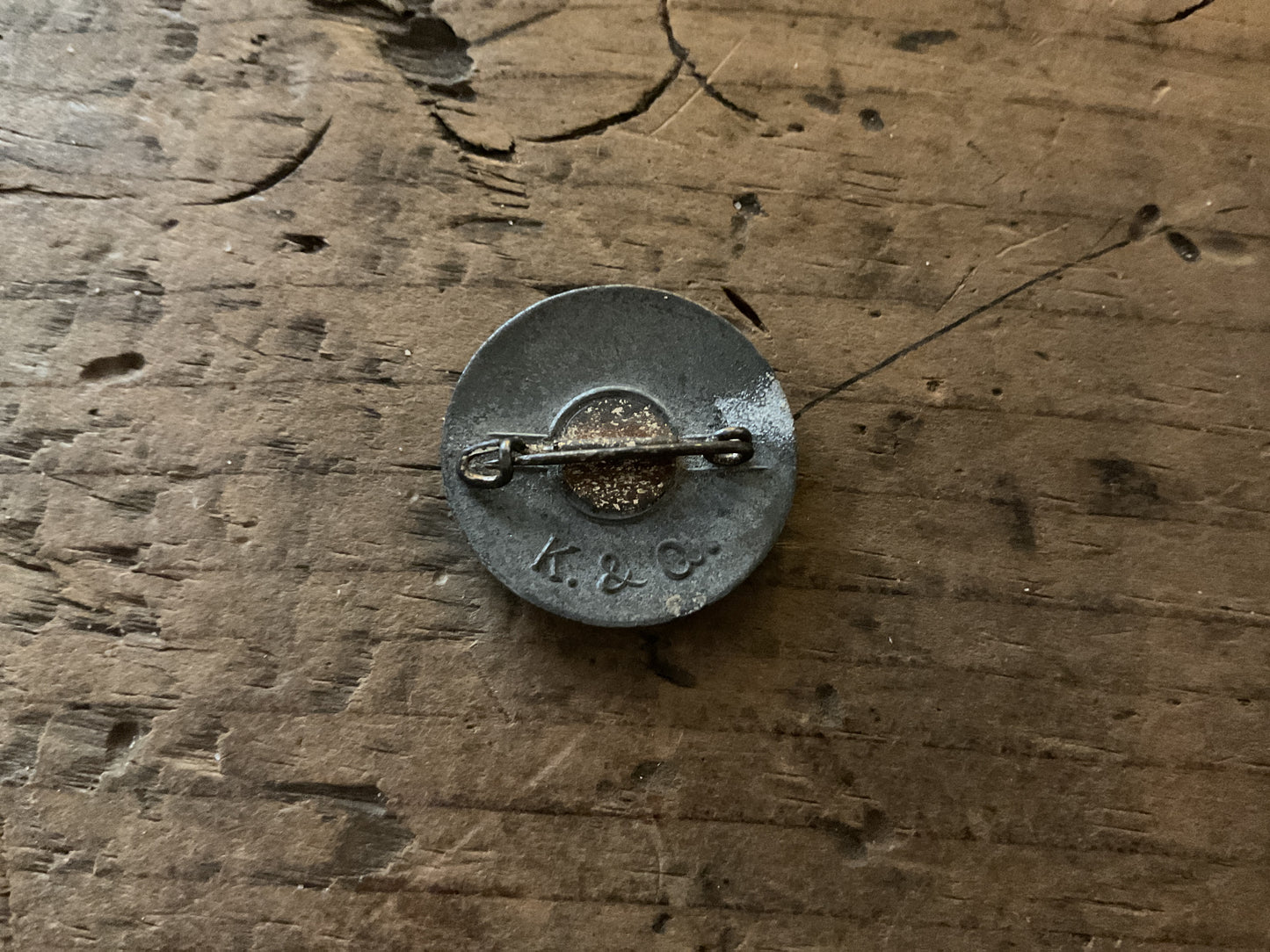 Original German “Heim Ins Reich” Enamel Lapel Badge