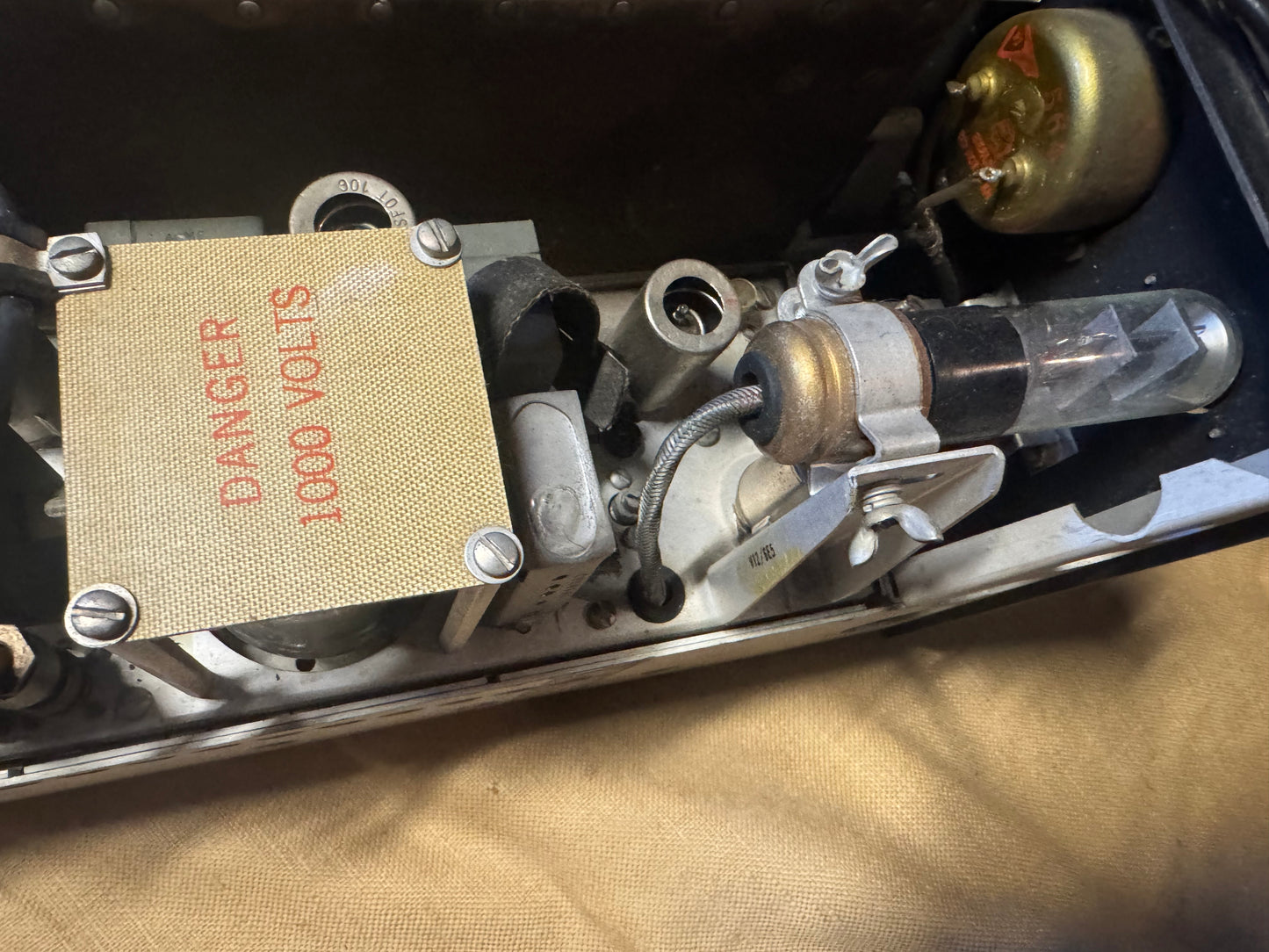 WWII T-271/ART-28 Aircraft Transmitter Tuning Unit
