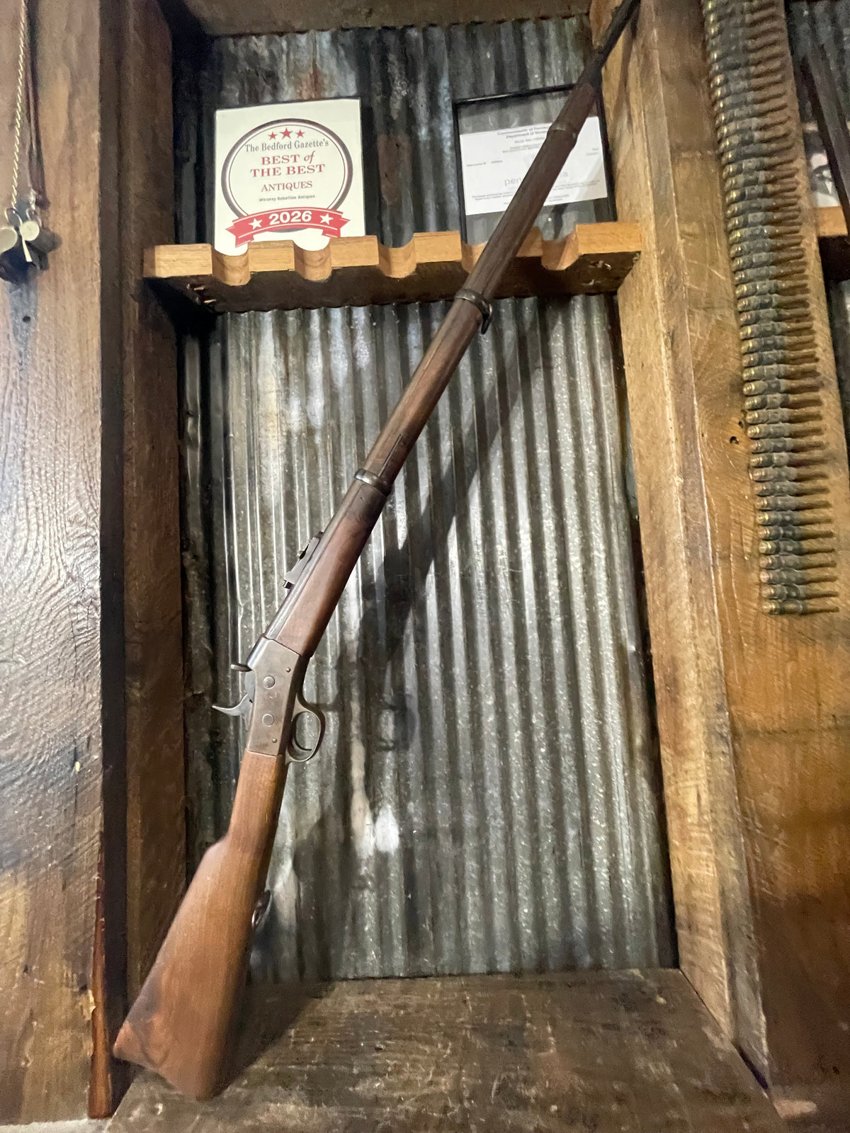 Antique Military Rolling Block Rifle – Believed .43 Spanish