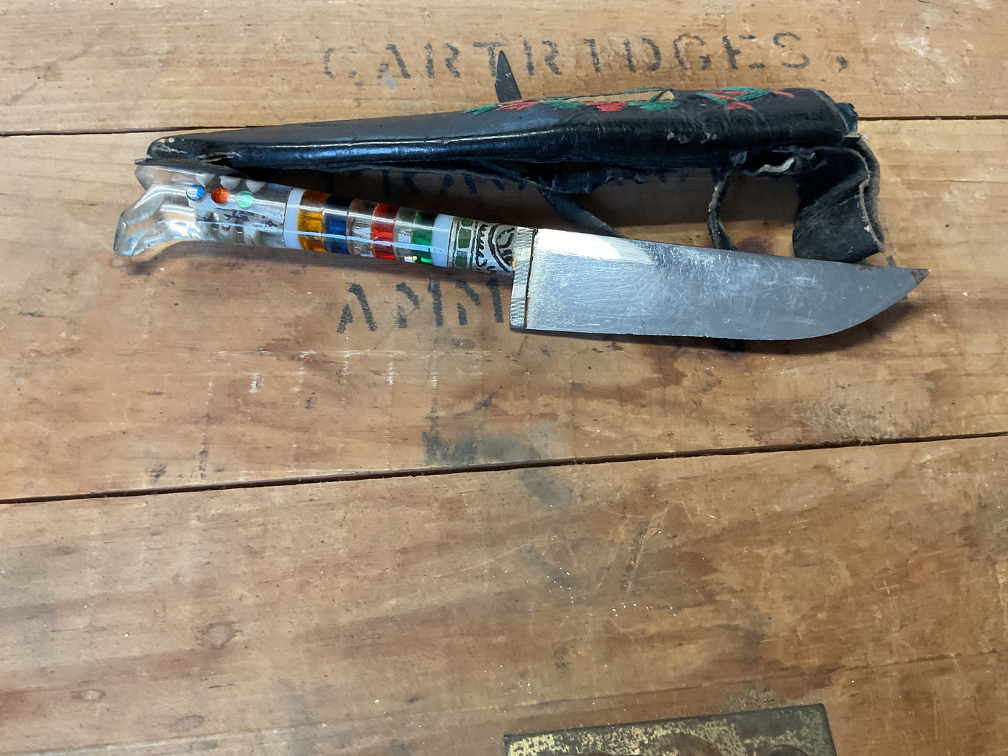 Vintage Uzbekistan “boot” Knife