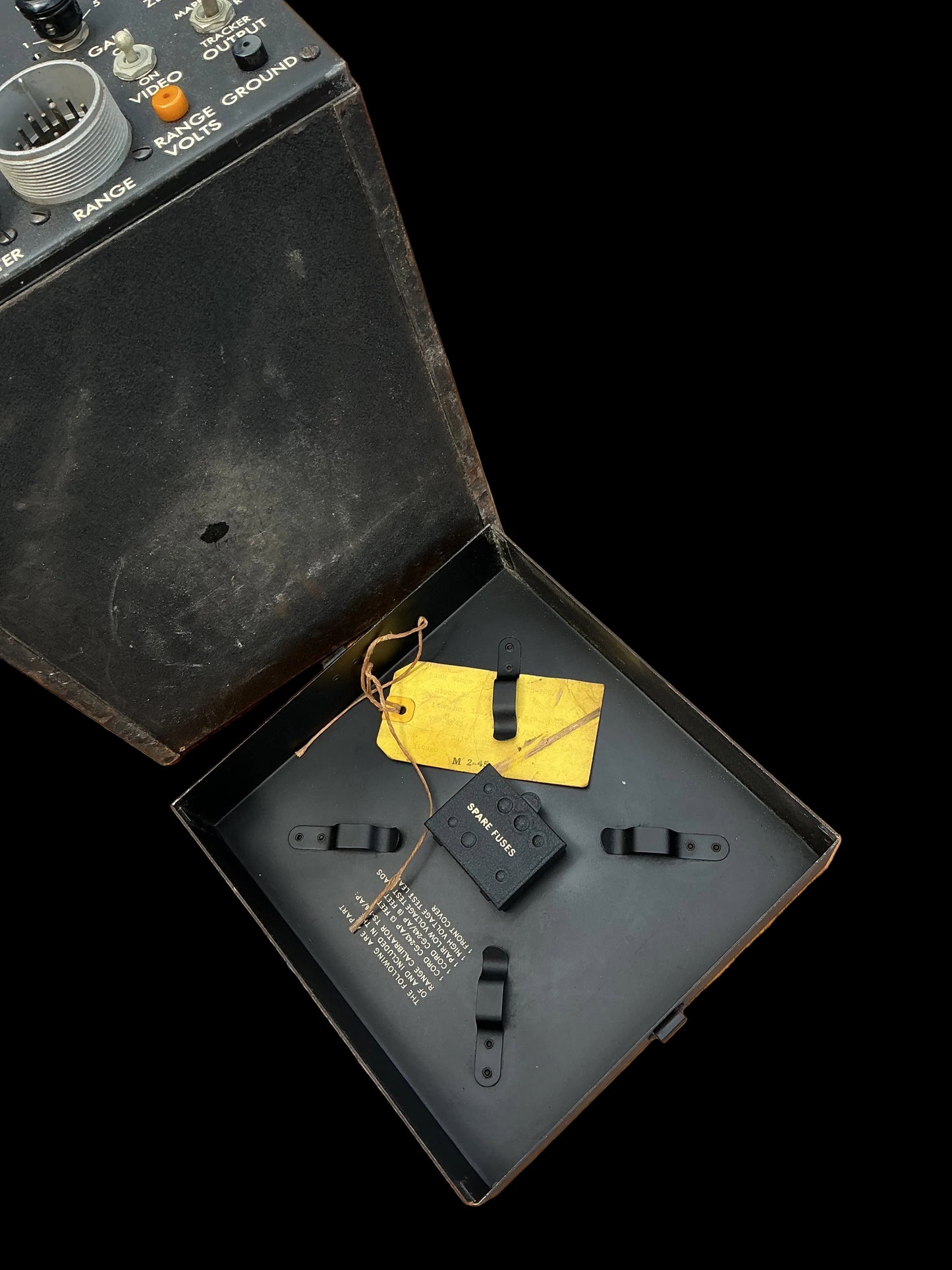 WWII U.S. Military Test Set TS-126/AP – Radar / Communications Equipment in Case