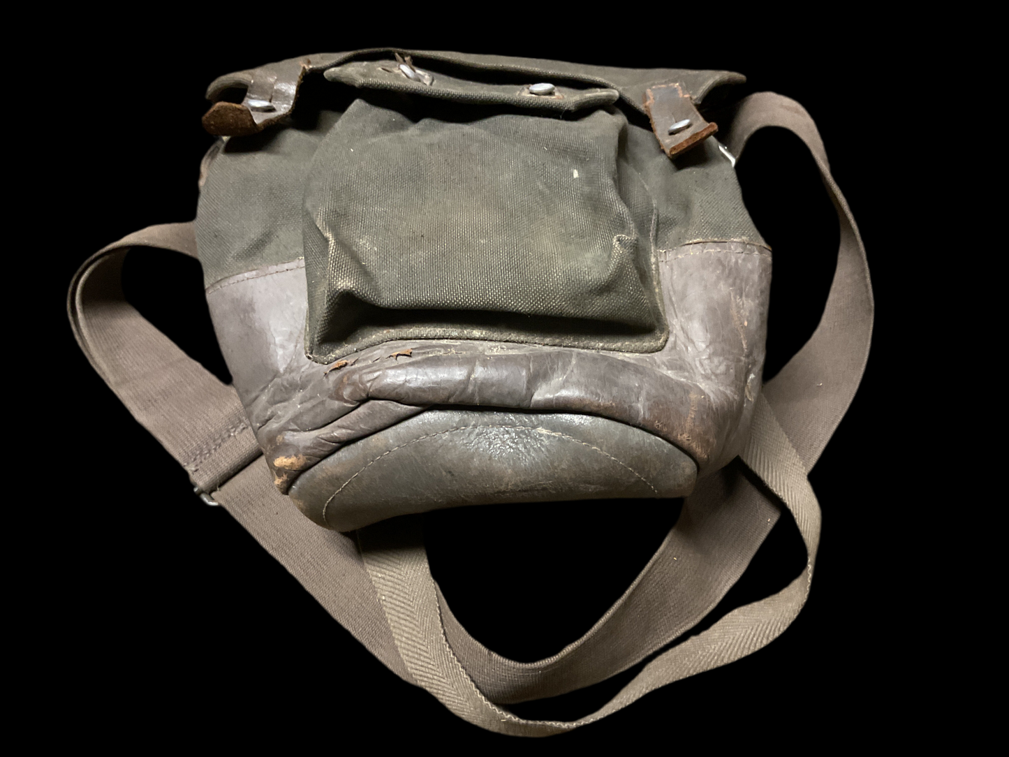 WWII Swedish Gas Mask Bag