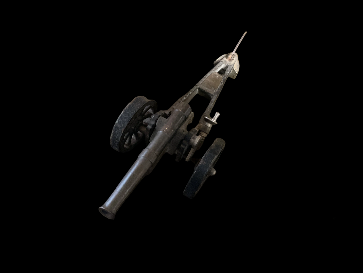 Cast Metal Toy Cannon