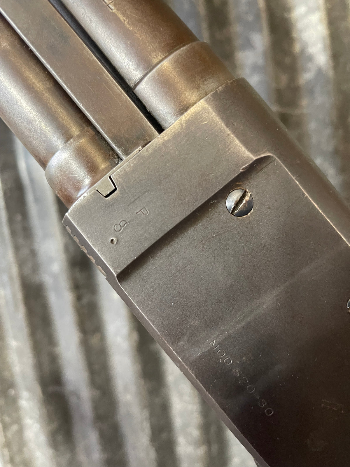 Stevens Model 520-30 U.S. Marked Military 12 Gauge Pump Shotgun