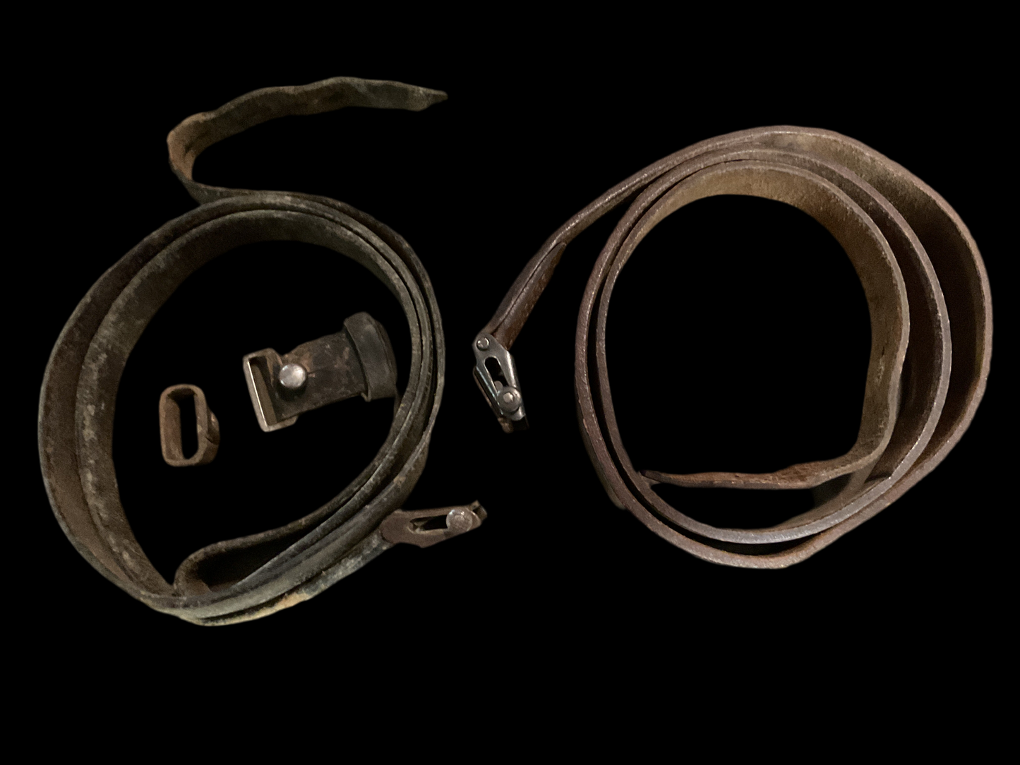 WWII Mauser Slings Leather (pair)