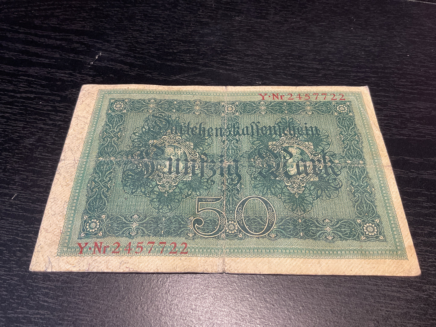 German 50 Mark Banknote 1914