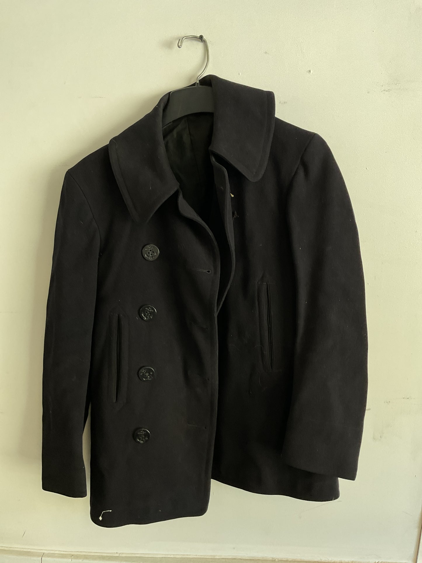 WWII US Naval Peacoat-Named