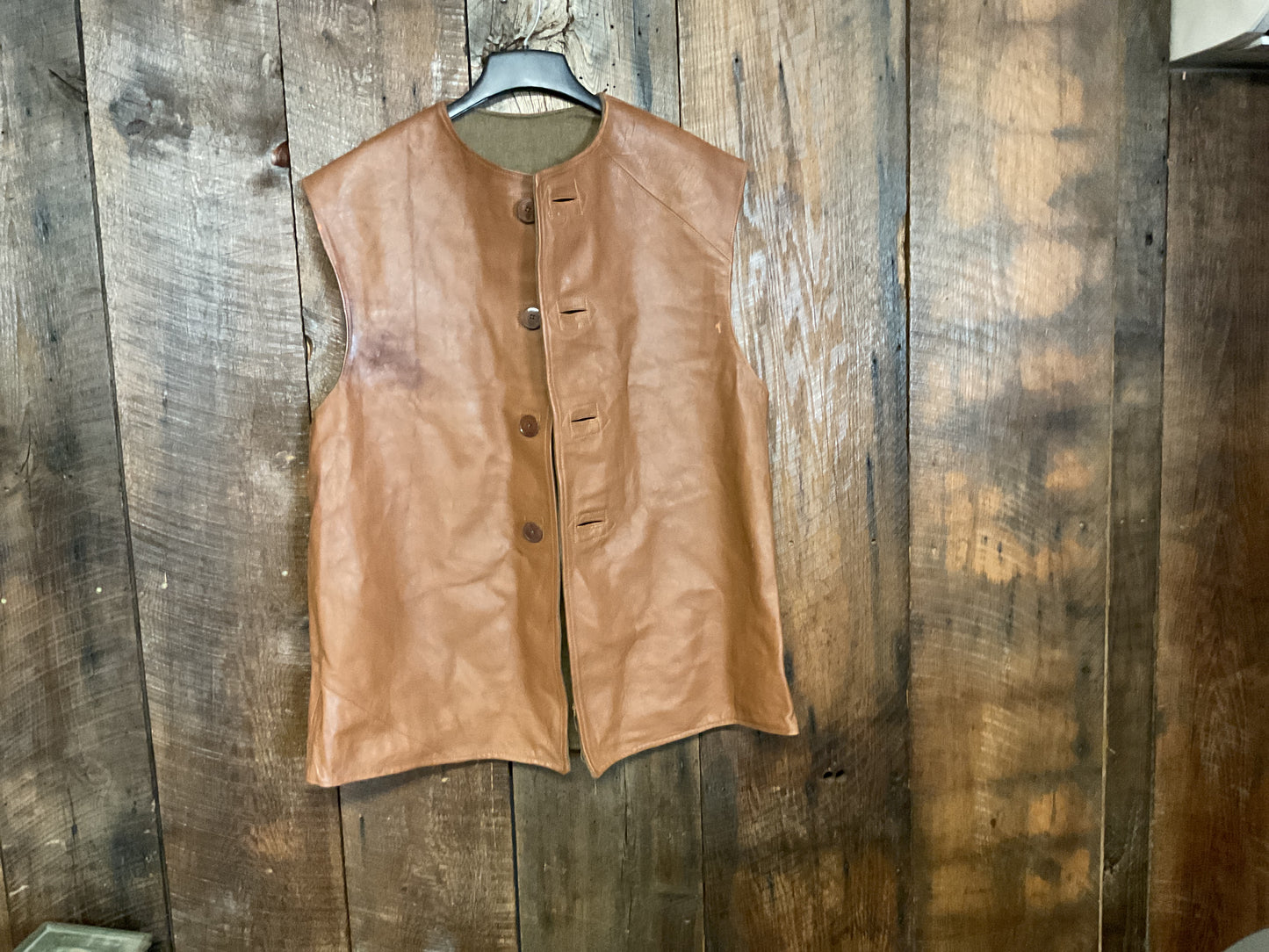 Original WWII British Jerkin Vest