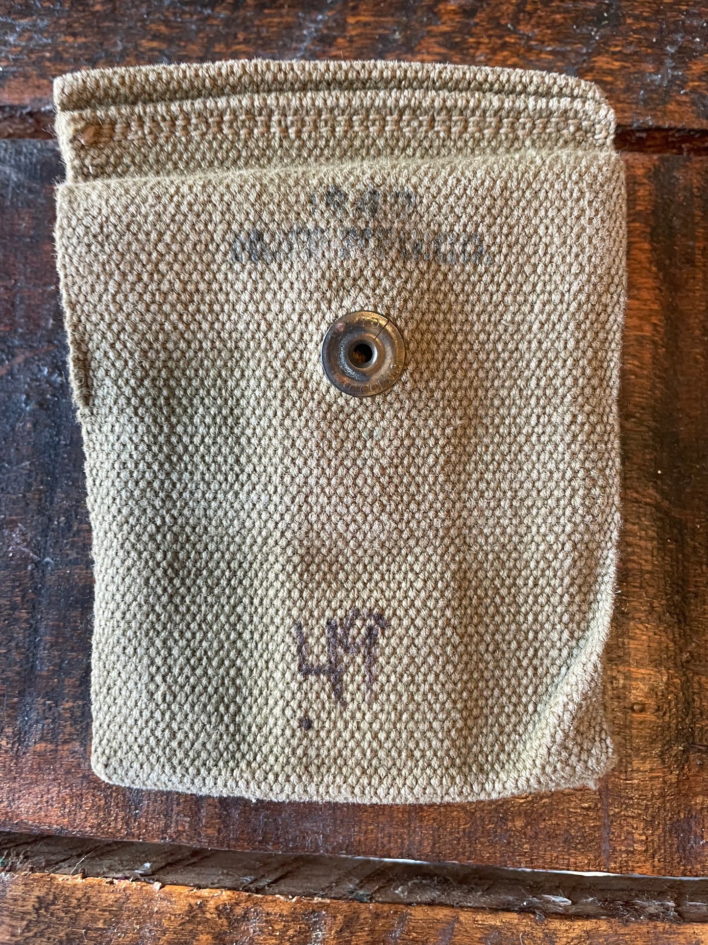Original Excellent Condition Hoff MFG .45 Pistol 1911 Ammunition Pouch 1942