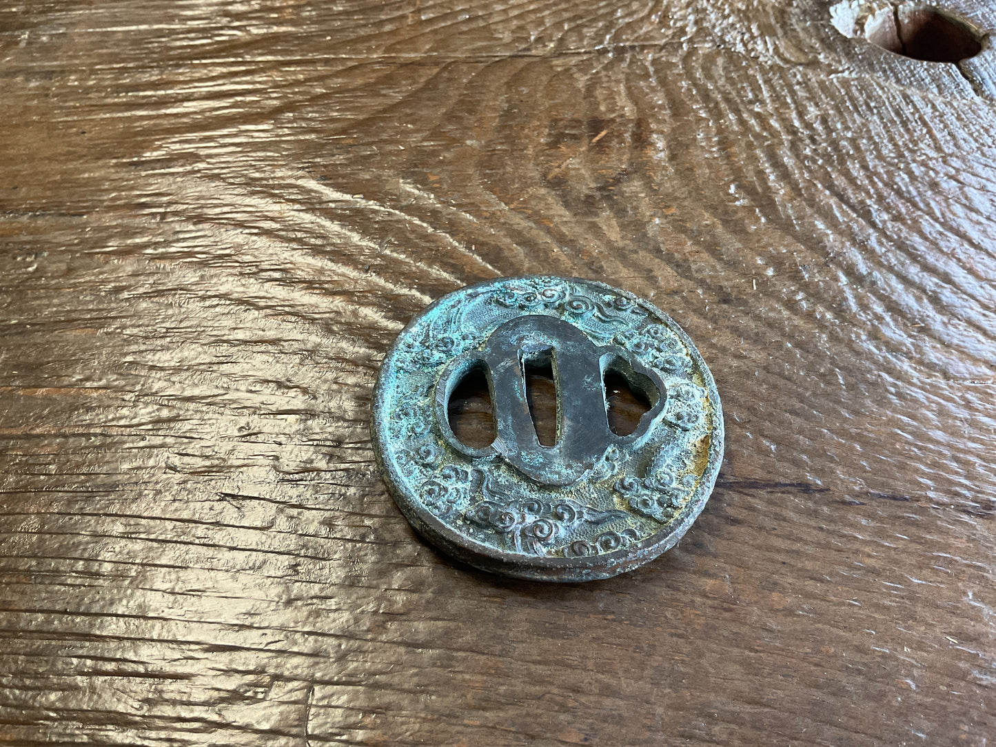 Japanese Tsuba Sword Guard Katara