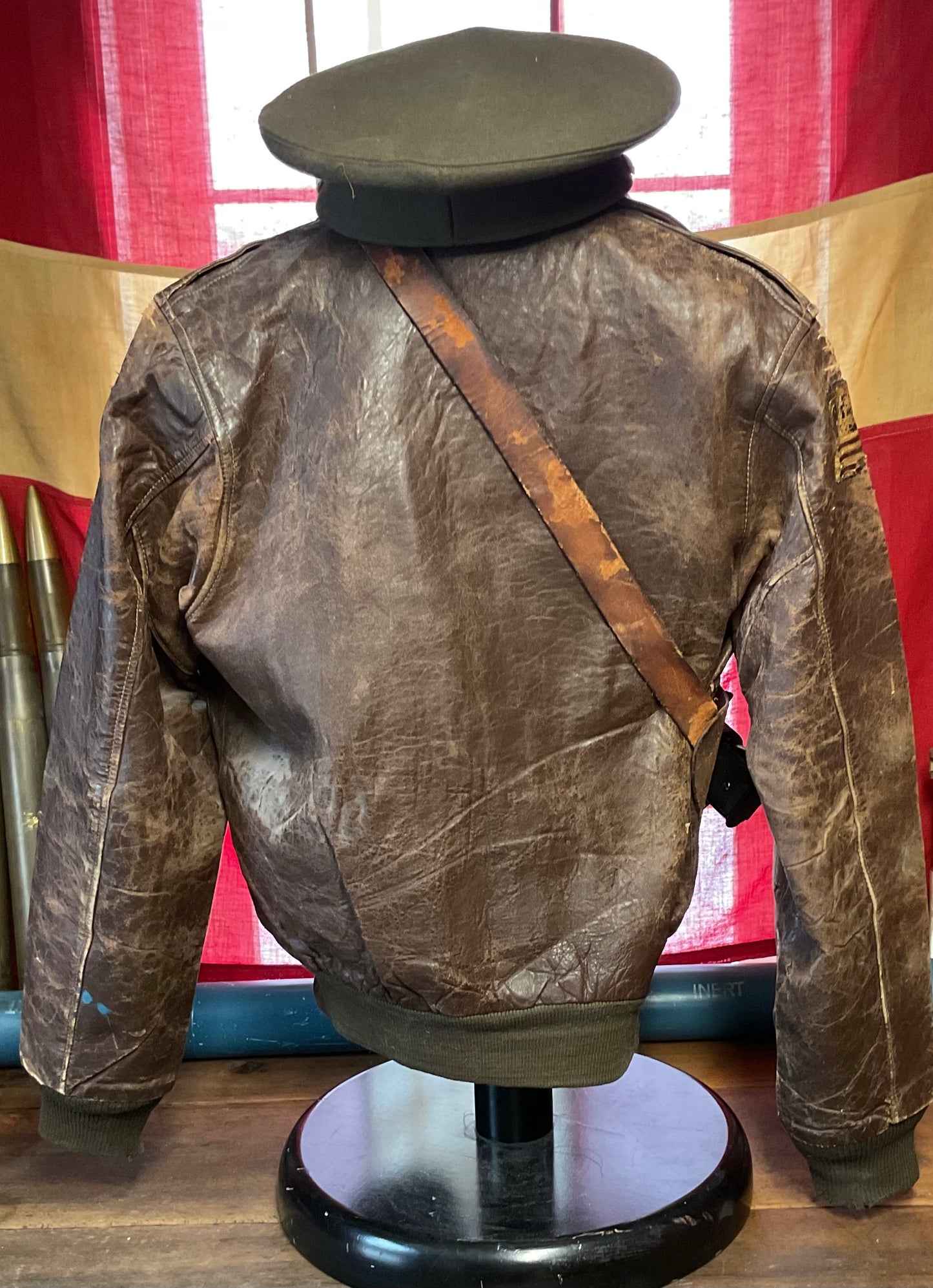 WWII Flight Jacket-Authentic and Indetified w/ extras