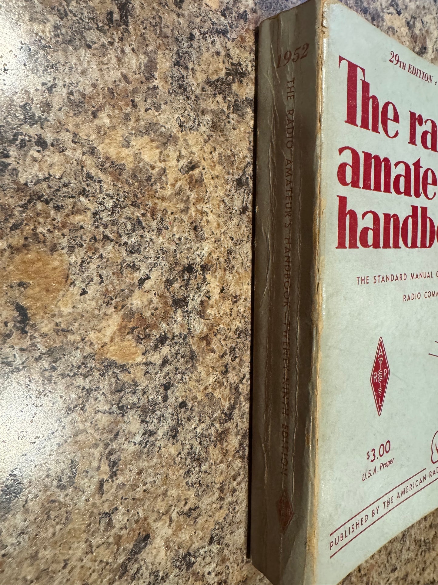 1952 ARRL Radio Amateur’s Handbook 29th Edition – Vintage Ham Radio Manual – Early Post-War