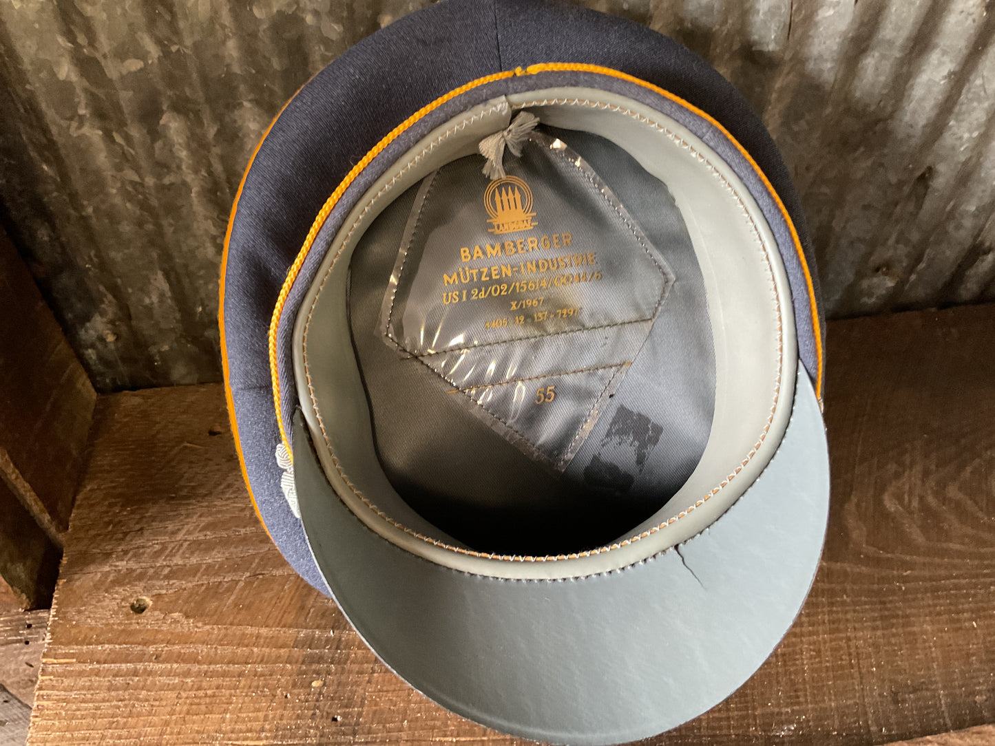 German Luftwaffe Officer Visor Cap