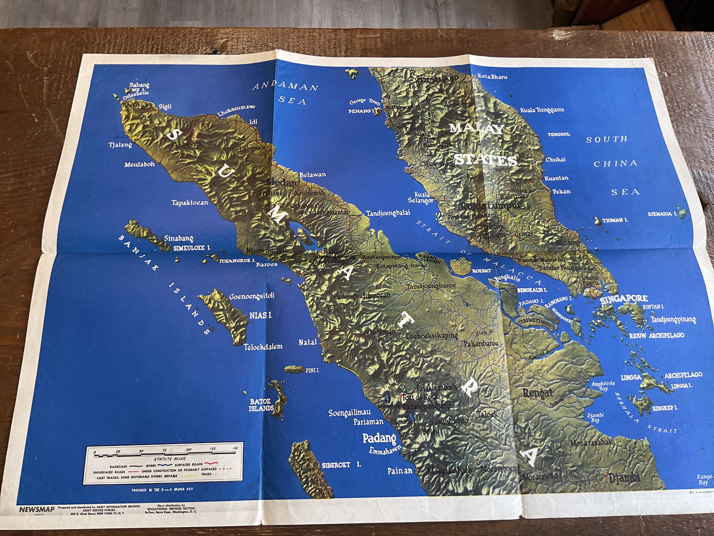 WWII News Map