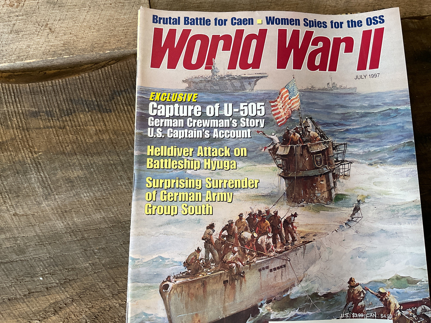 WORLD WAR II MAGAZINE JULY 1997