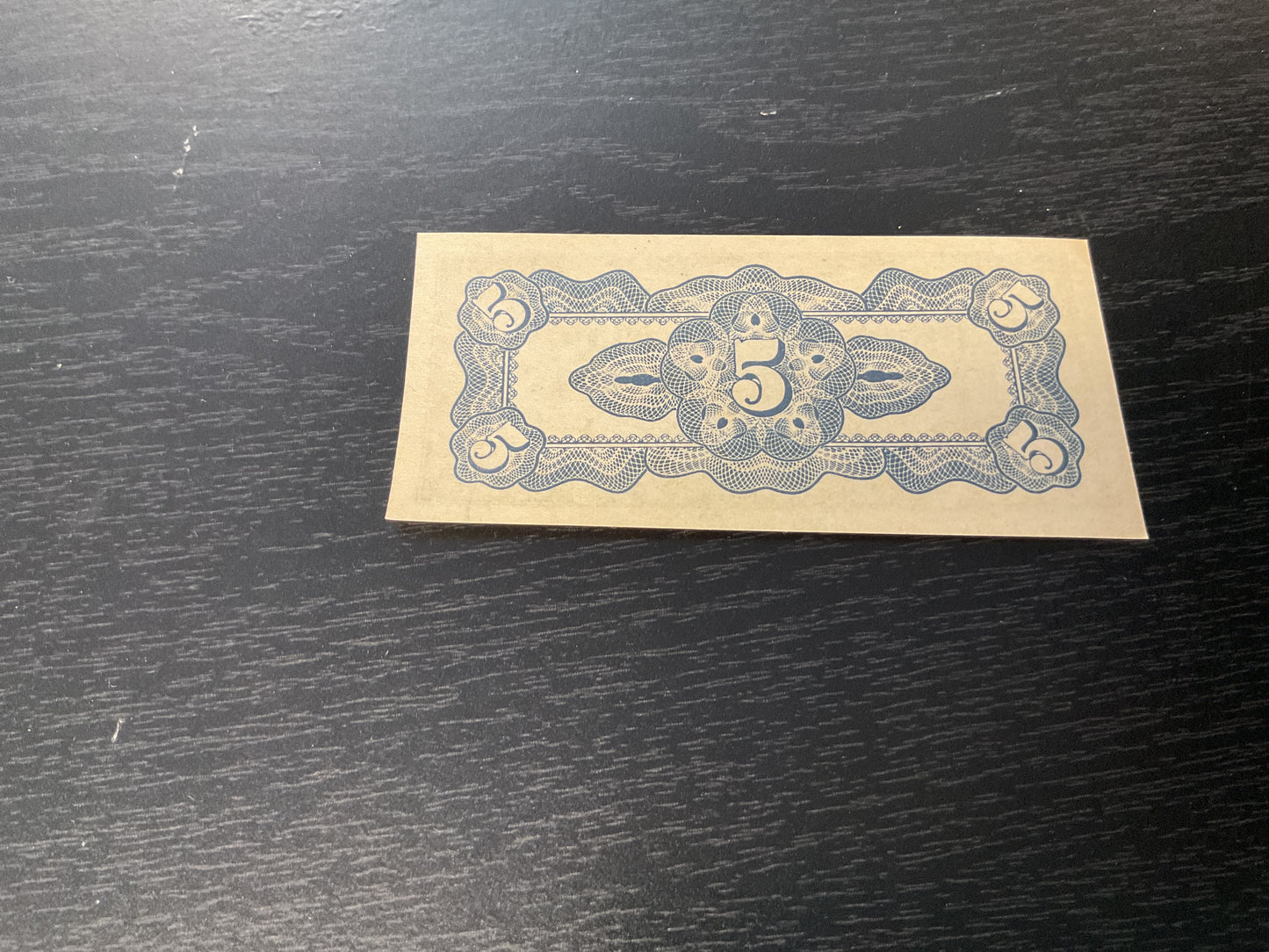 Japanese 5 Centavos Japan issued during Phillipine Occupation