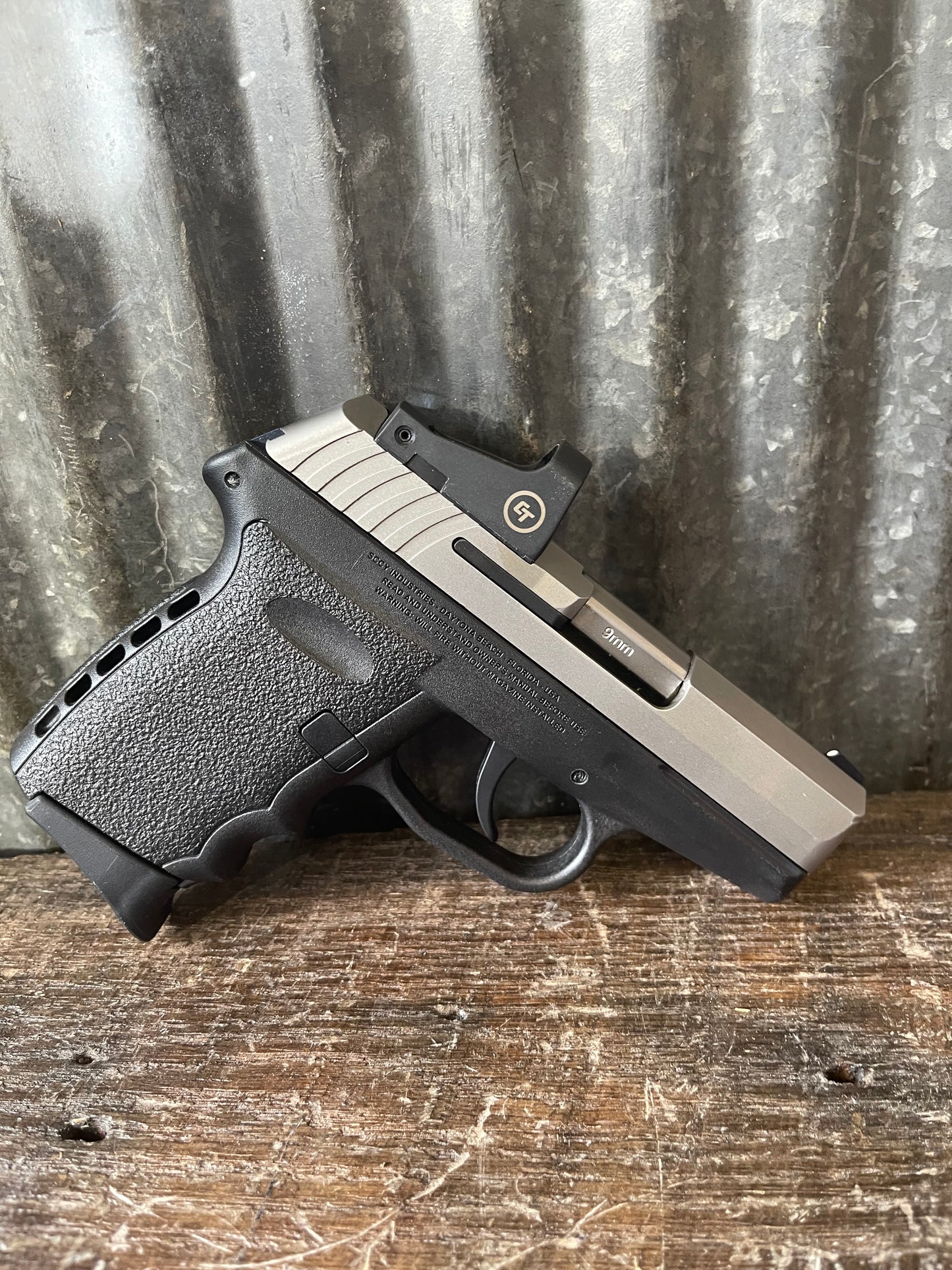 SCCY CPX-2 9mm Pistol with Crimson Trace Red Dot
