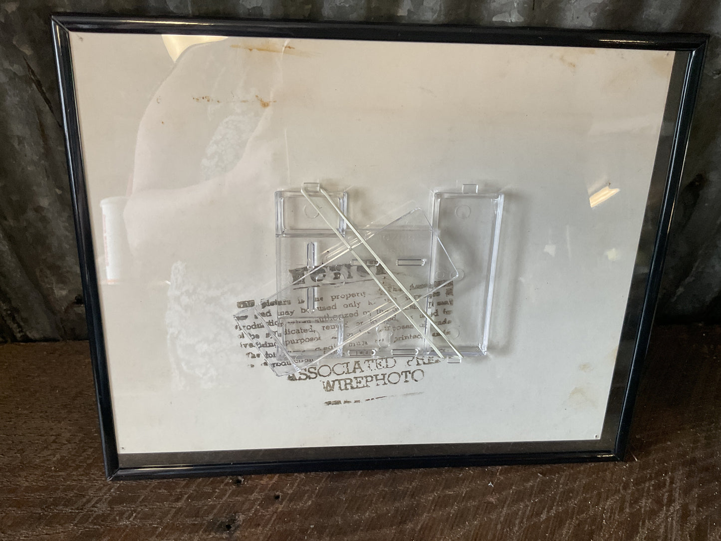 WWII Original Photo in frame. Associated Press