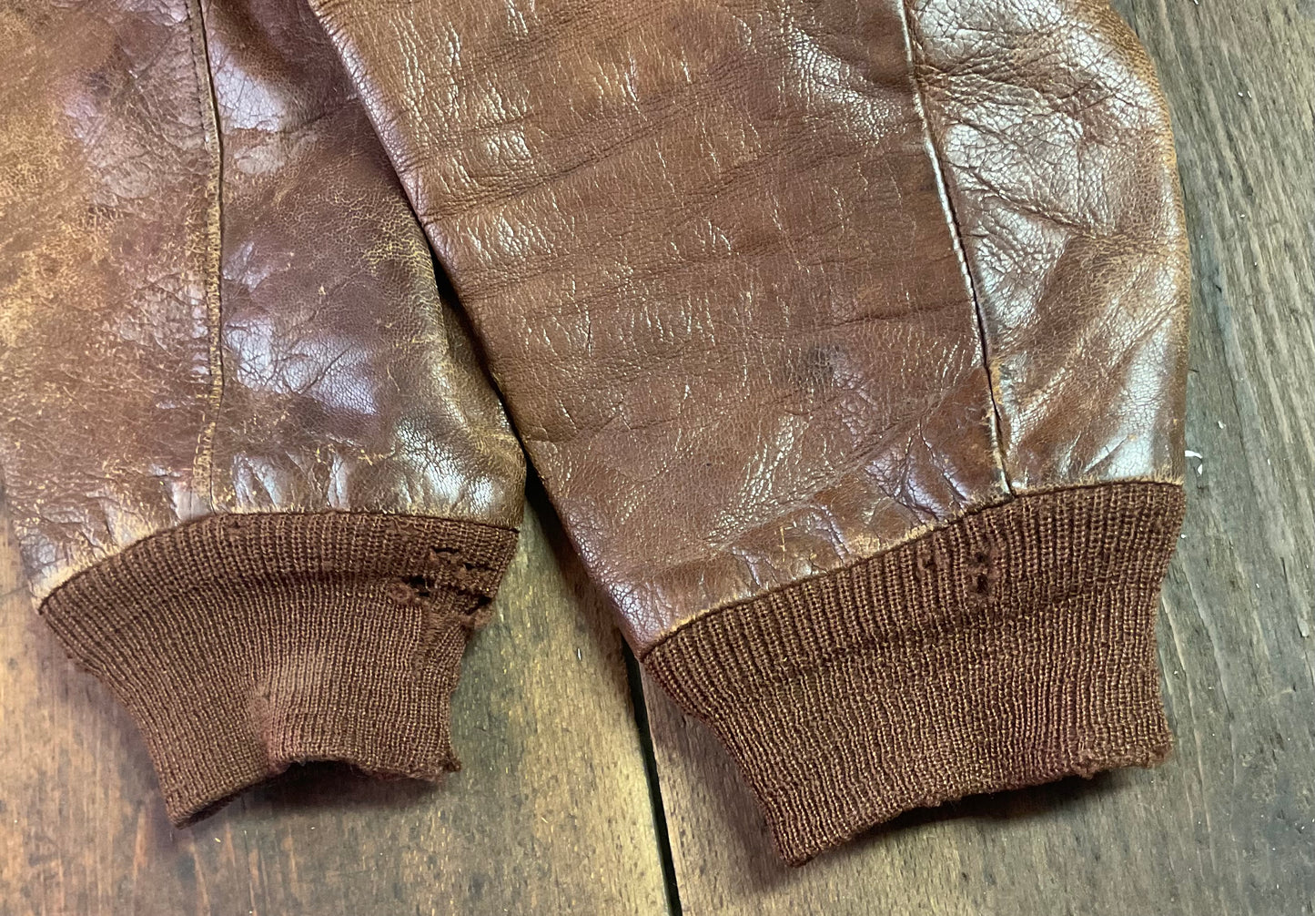 US A-2 Flight Jacket-Original-WWII-Captain Hankinson