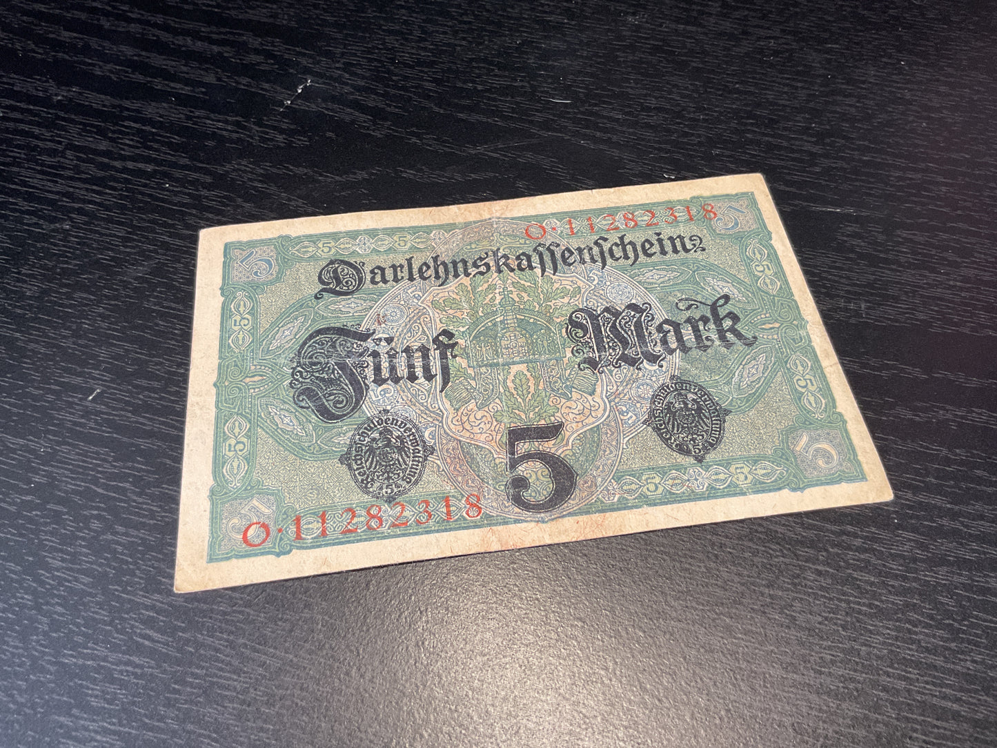 German 5 Mark Banknote 1917